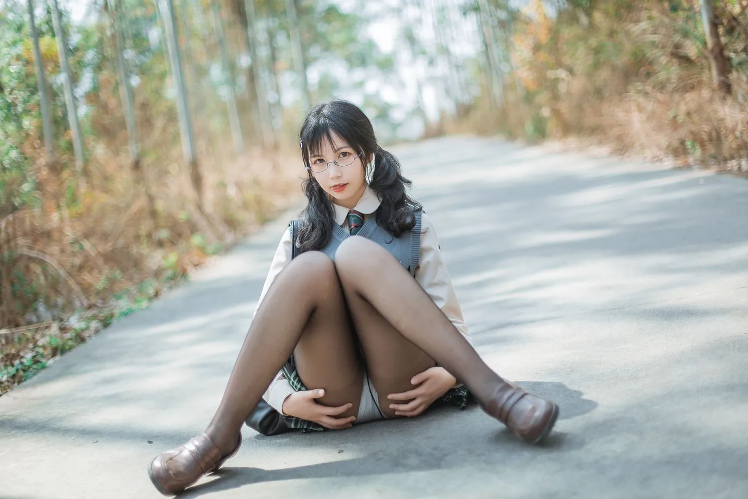 图片[3]-No.005-5 贩卖写真 7套 [266P 1V]– 乡间小路 [45P]-coswz-cos王者