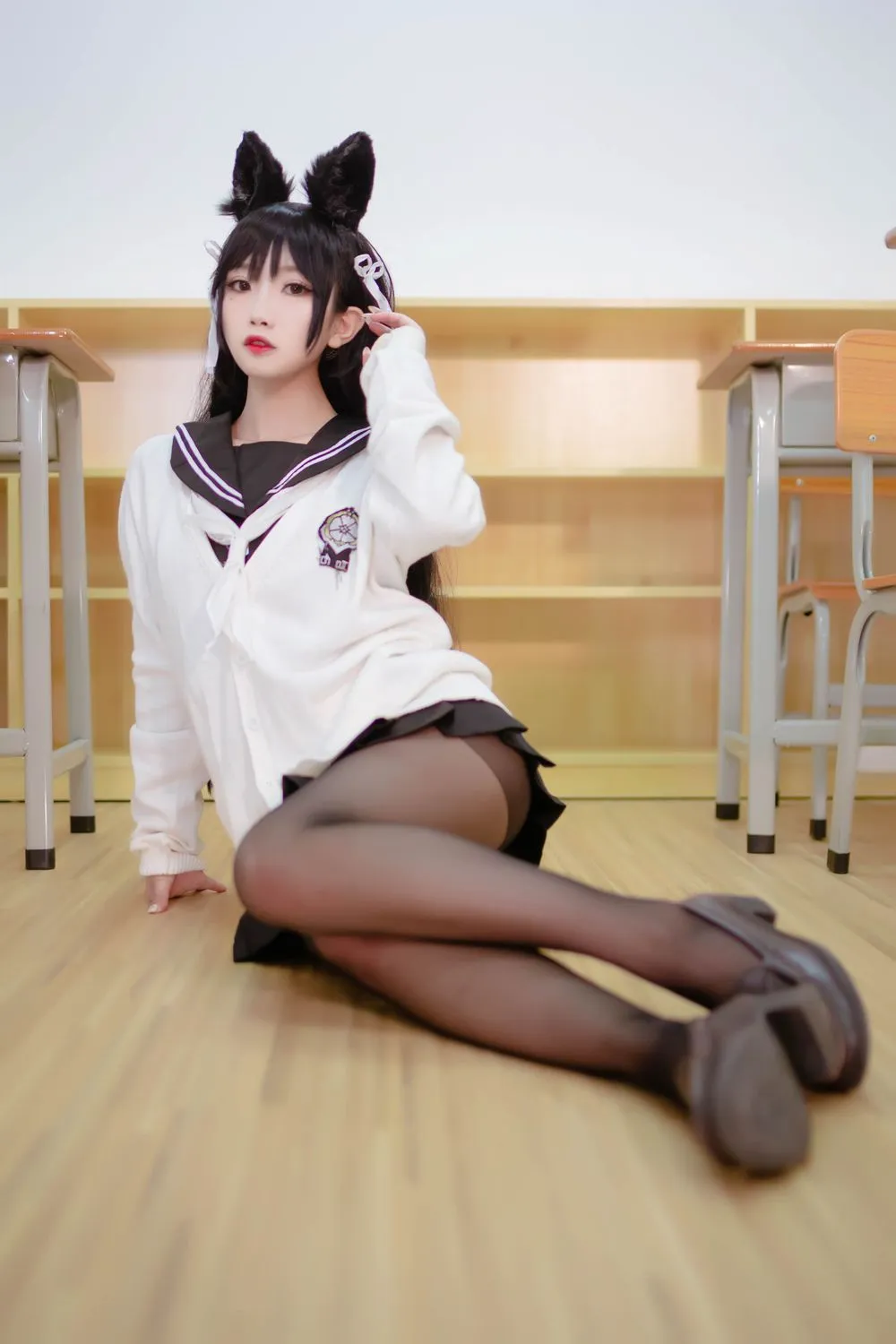 图片[2]-No.005-5真爱版电子版 – 制服 OK [22P]-coswz-cos王者