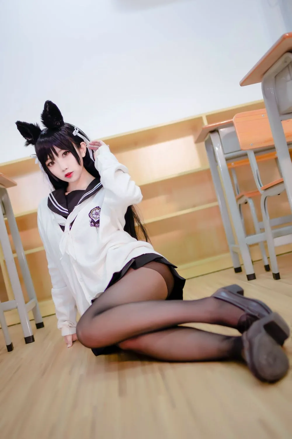 图片[3]-No.005-5真爱版电子版 – 制服 OK [22P]-coswz-cos王者
