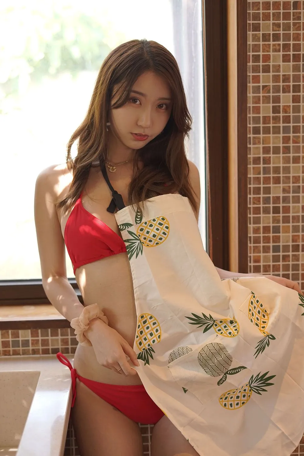No.051-2 海岛之旅真爱版 [243P] – 比基尼围裙 [25P]-图妖社