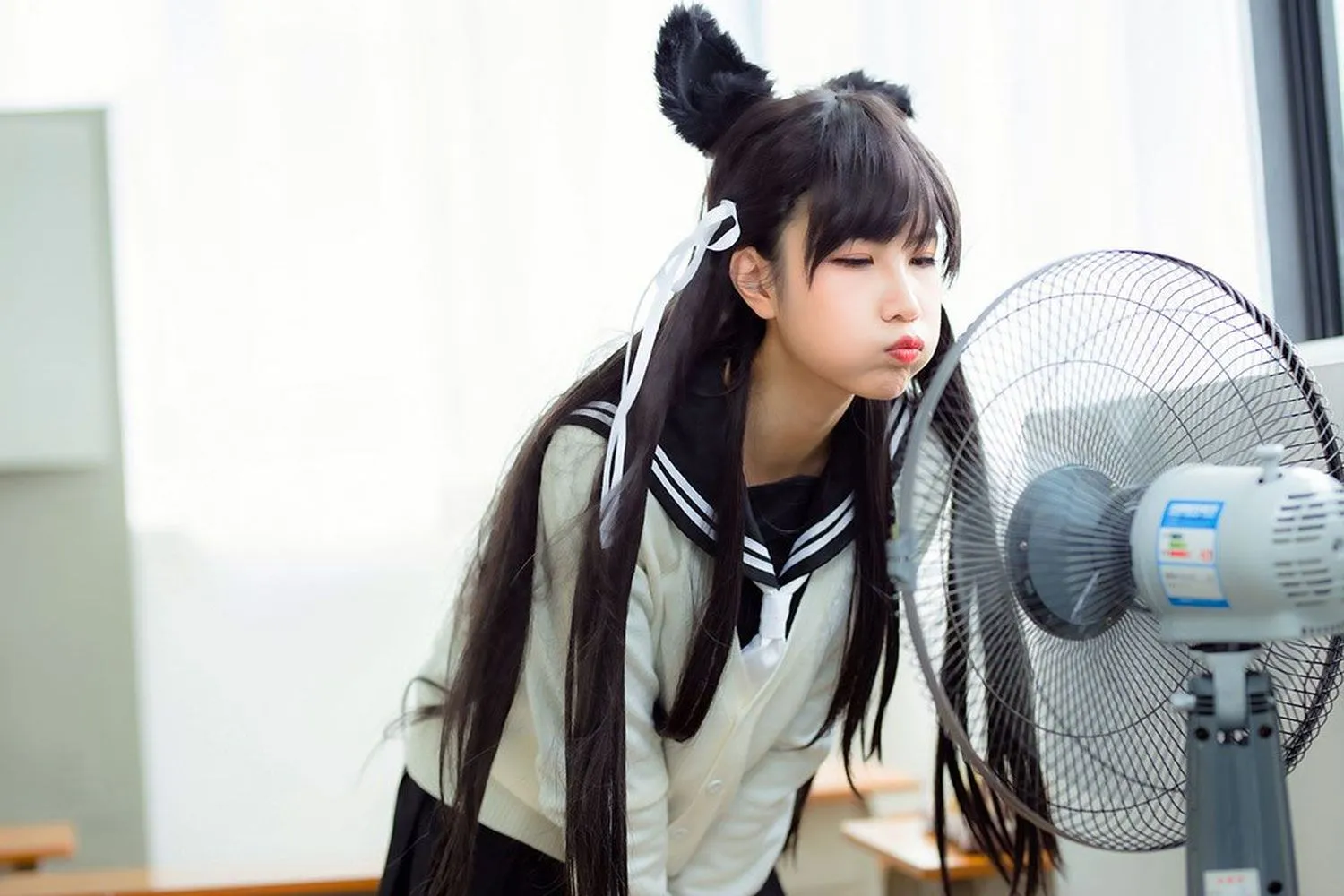No.005-2 贩卖写真 7套 [266P 1V]– 爱宕 犬 校园浪漫曲 [22P]-图妖社