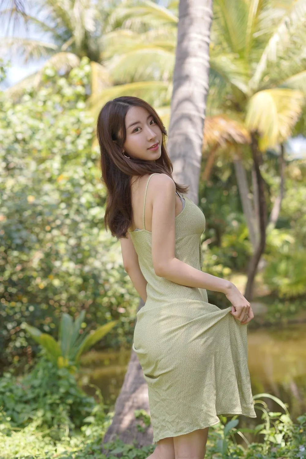图片[6]-No.051-11海岛之旅真爱版 [243P]– 绿色连衣裙 [17P]-coswz-cos王者