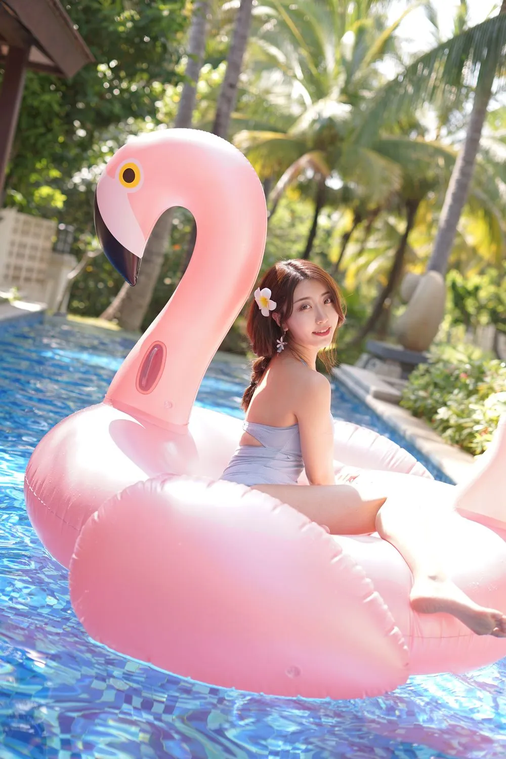 图片[2]-No.051-10海岛之旅真爱版 [243P]– 蓝色连体 [20P]-coswz-cos王者