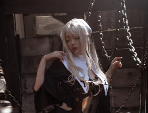 Ninja阿寨寨,COS暗黑系修女赎罪-图妖社