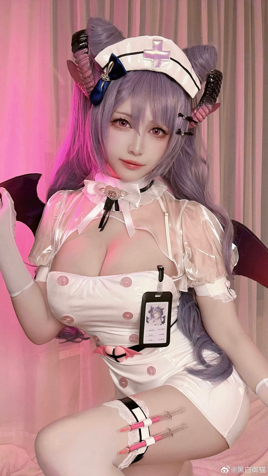 黑白御猫COS图集作品 黑白御猫COS图集作品