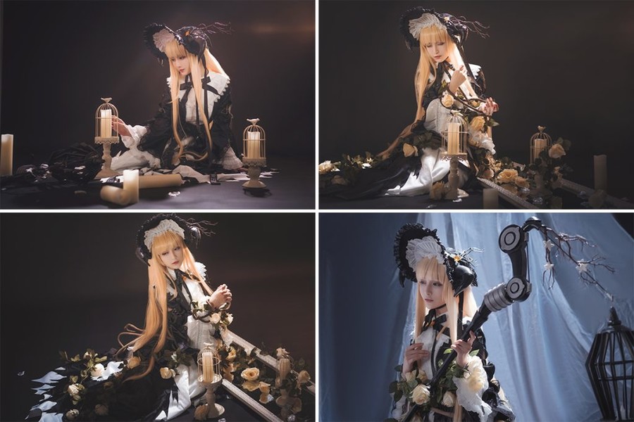 江苏二次元女神，铁板烧鬼舞COS作品38套震撼呈现