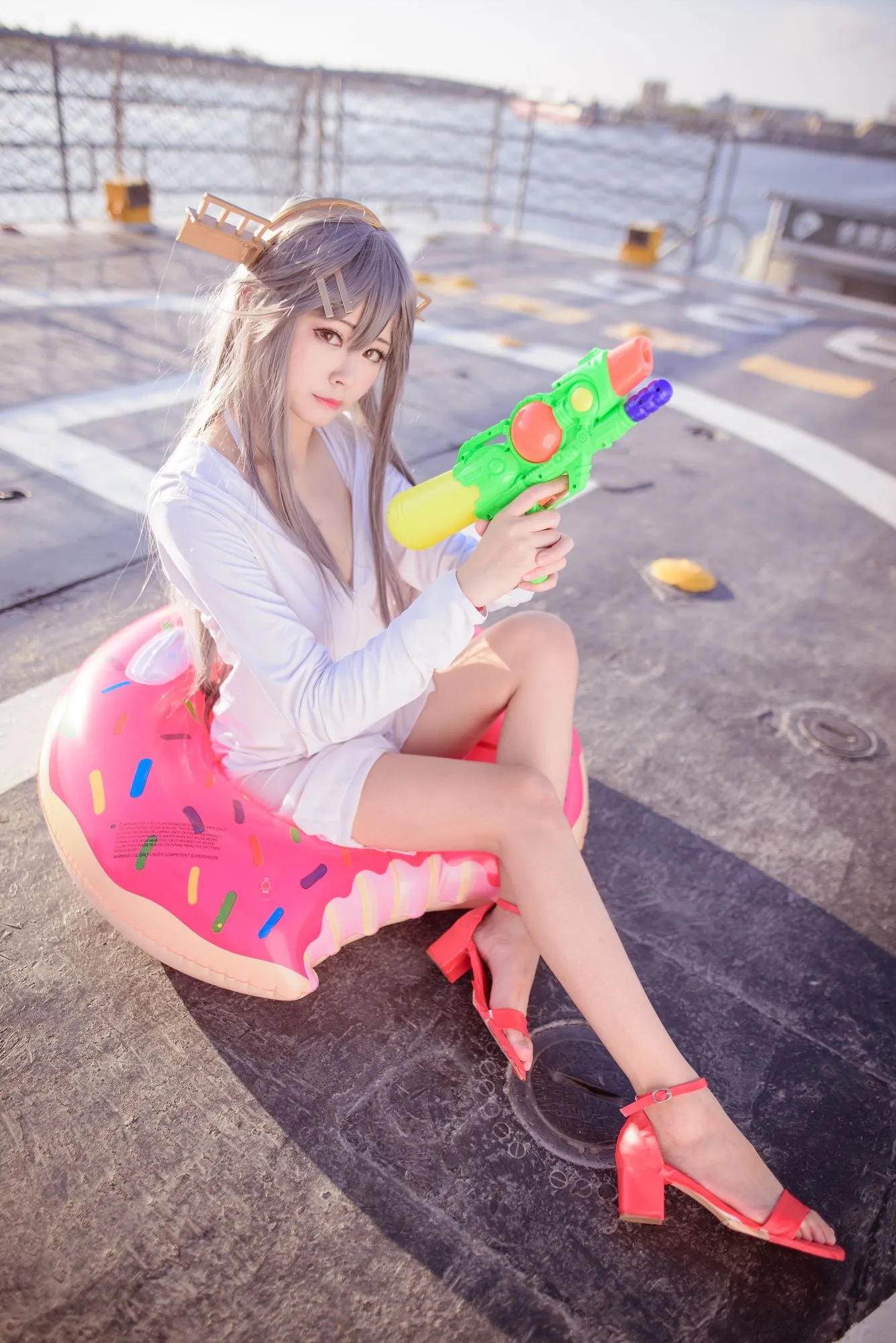 图片[3]-No.002-2 艦これ はるな Haruna [52P]– HarunaDF [21P]-coswz-cos王者