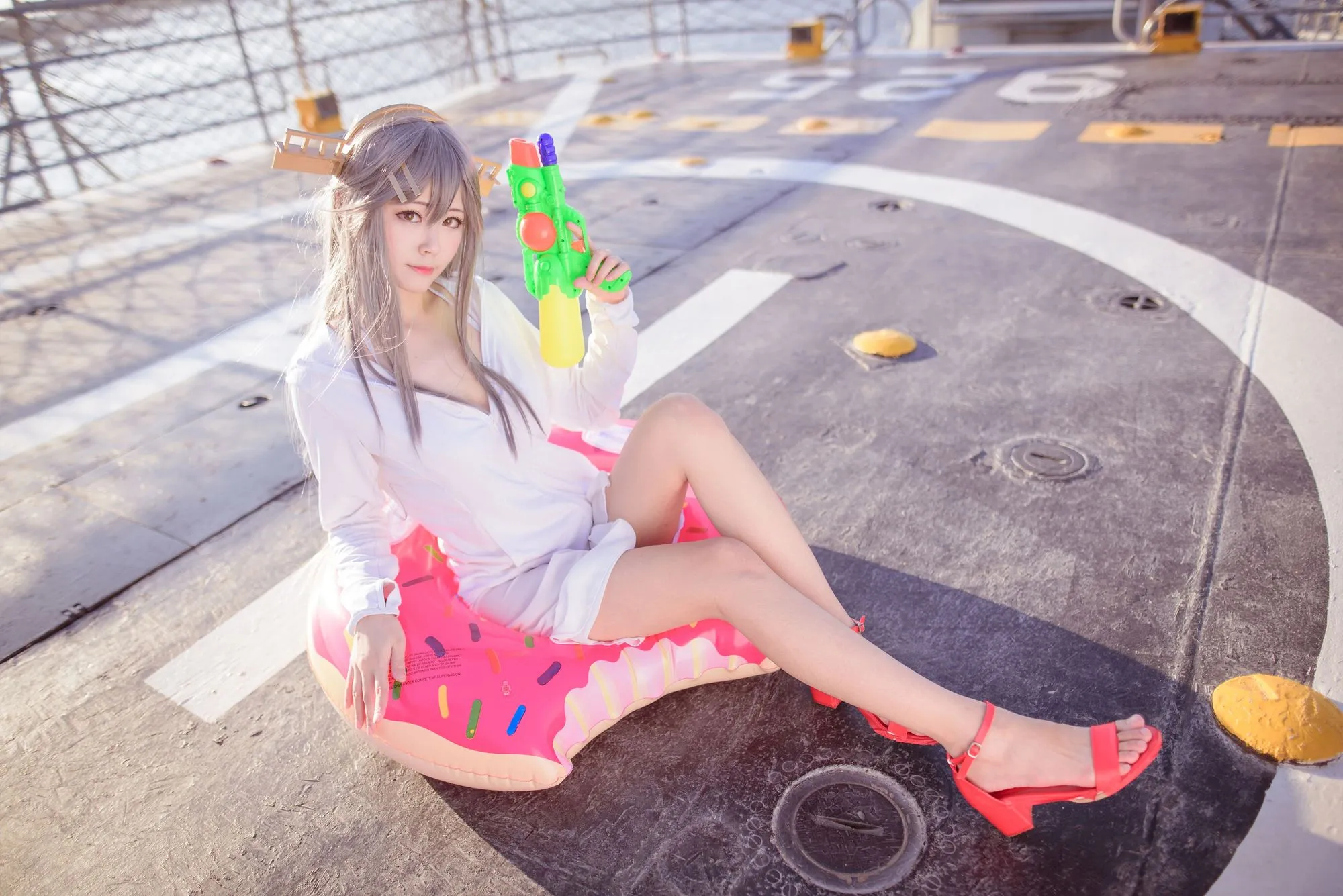 图片[5]-No.002-2 艦これ はるな Haruna [52P]– HarunaDF [21P]-coswz-cos王者