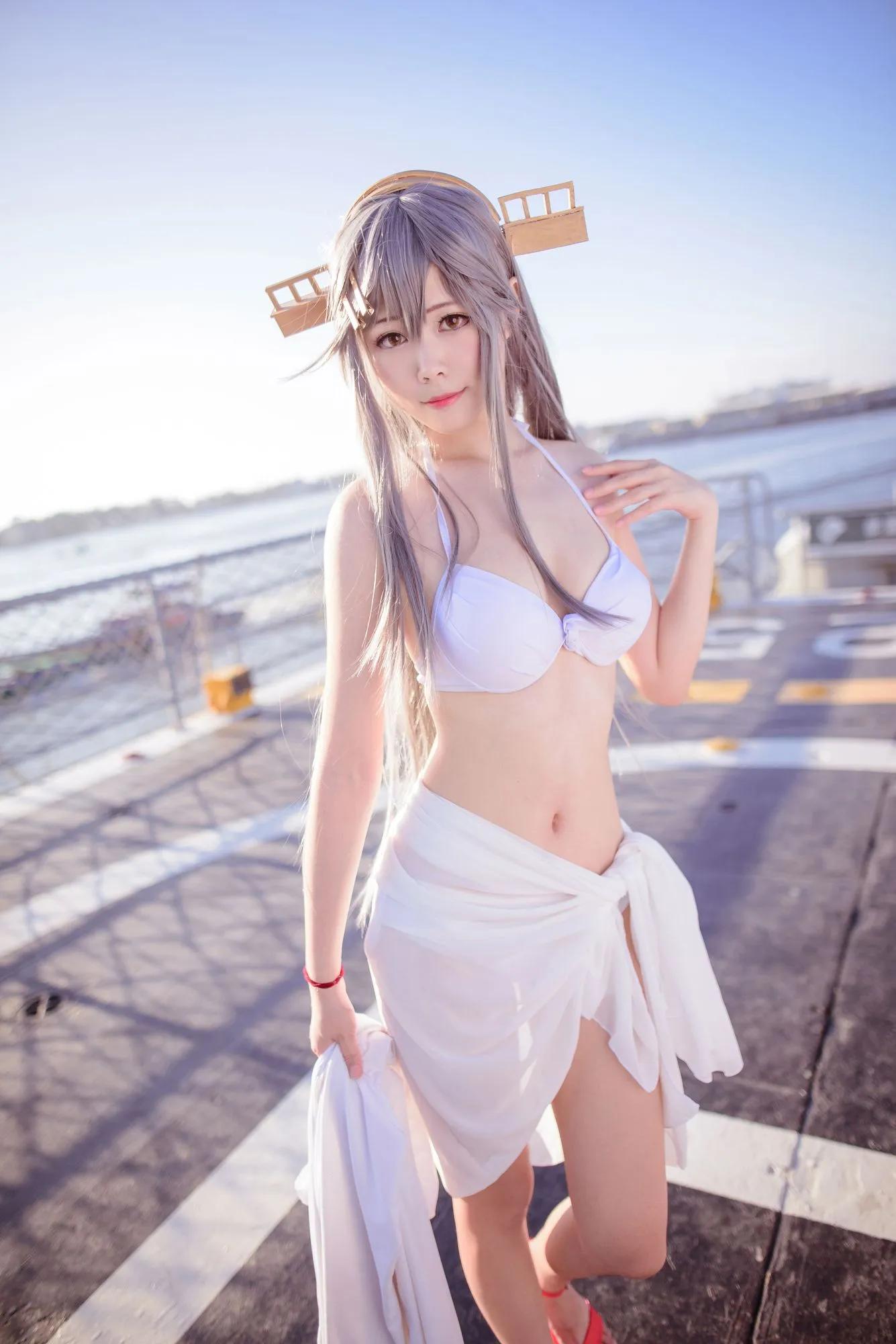 图片[4]-No.002-2 艦これ はるな Haruna [52P]– HarunaDF [21P]-coswz-cos王者