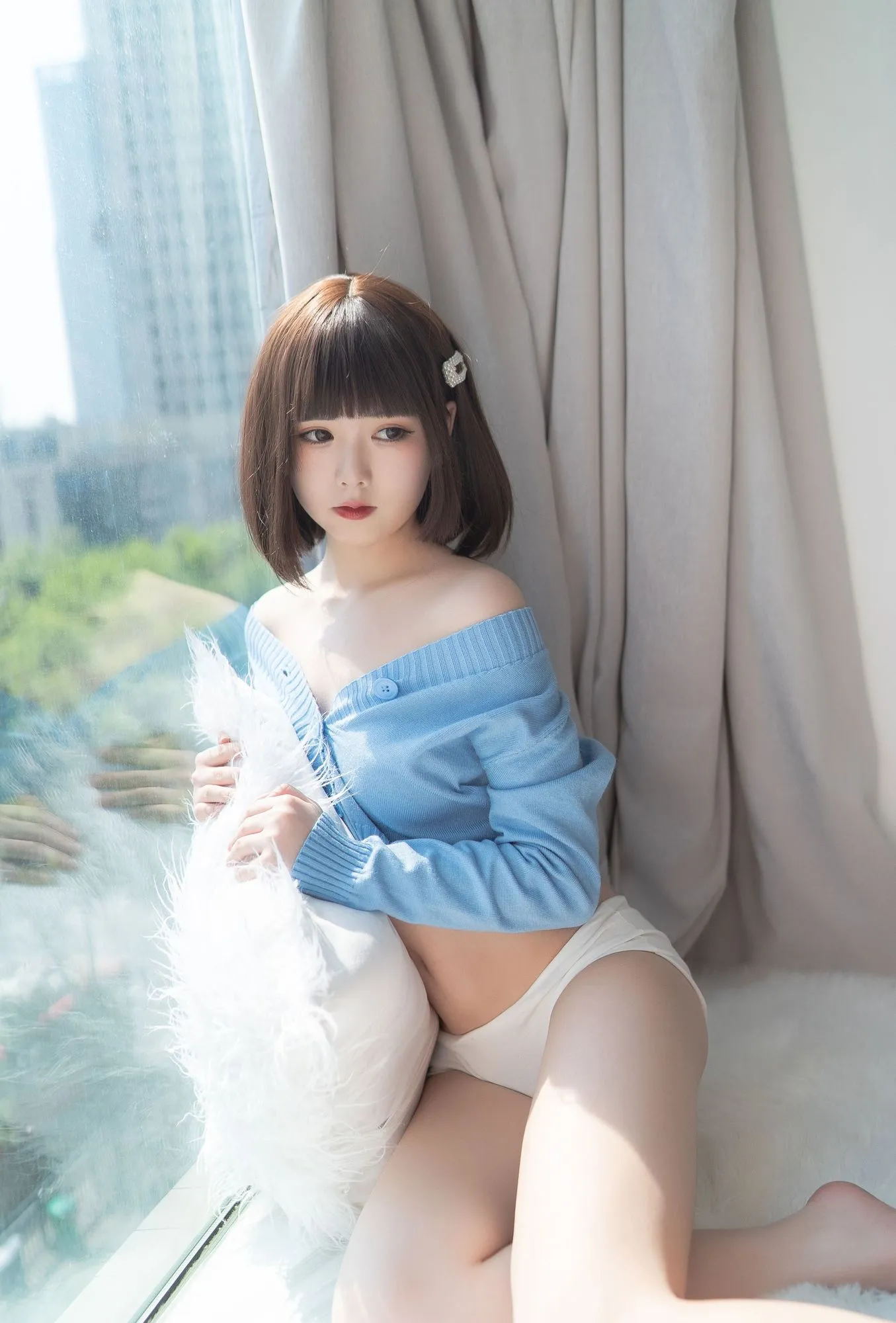 图片[3]-No.001-蓝色之夏 [42P]-coswz-cos王者
