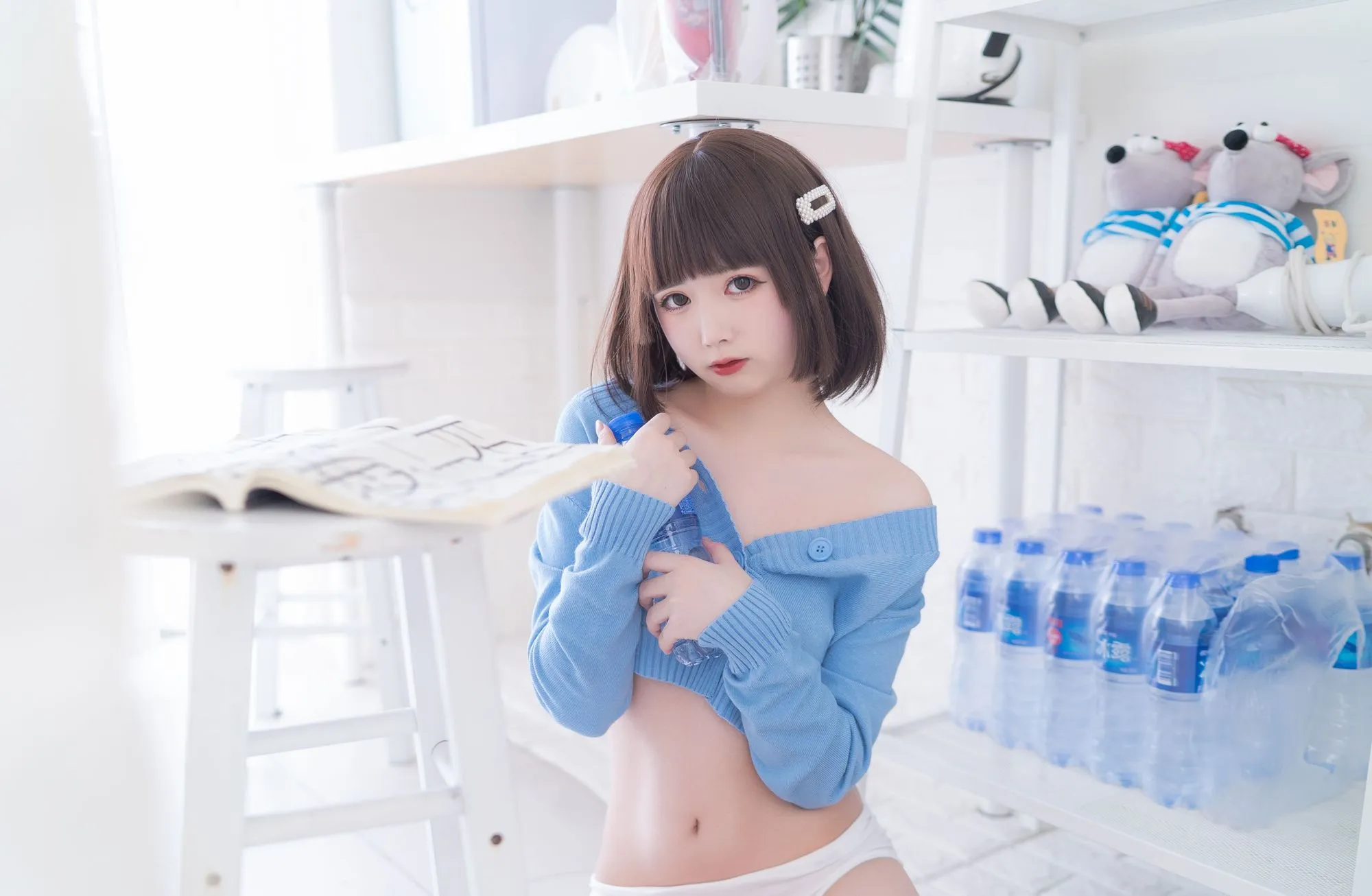 图片[4]-No.001-蓝色之夏 [42P]-coswz-cos王者