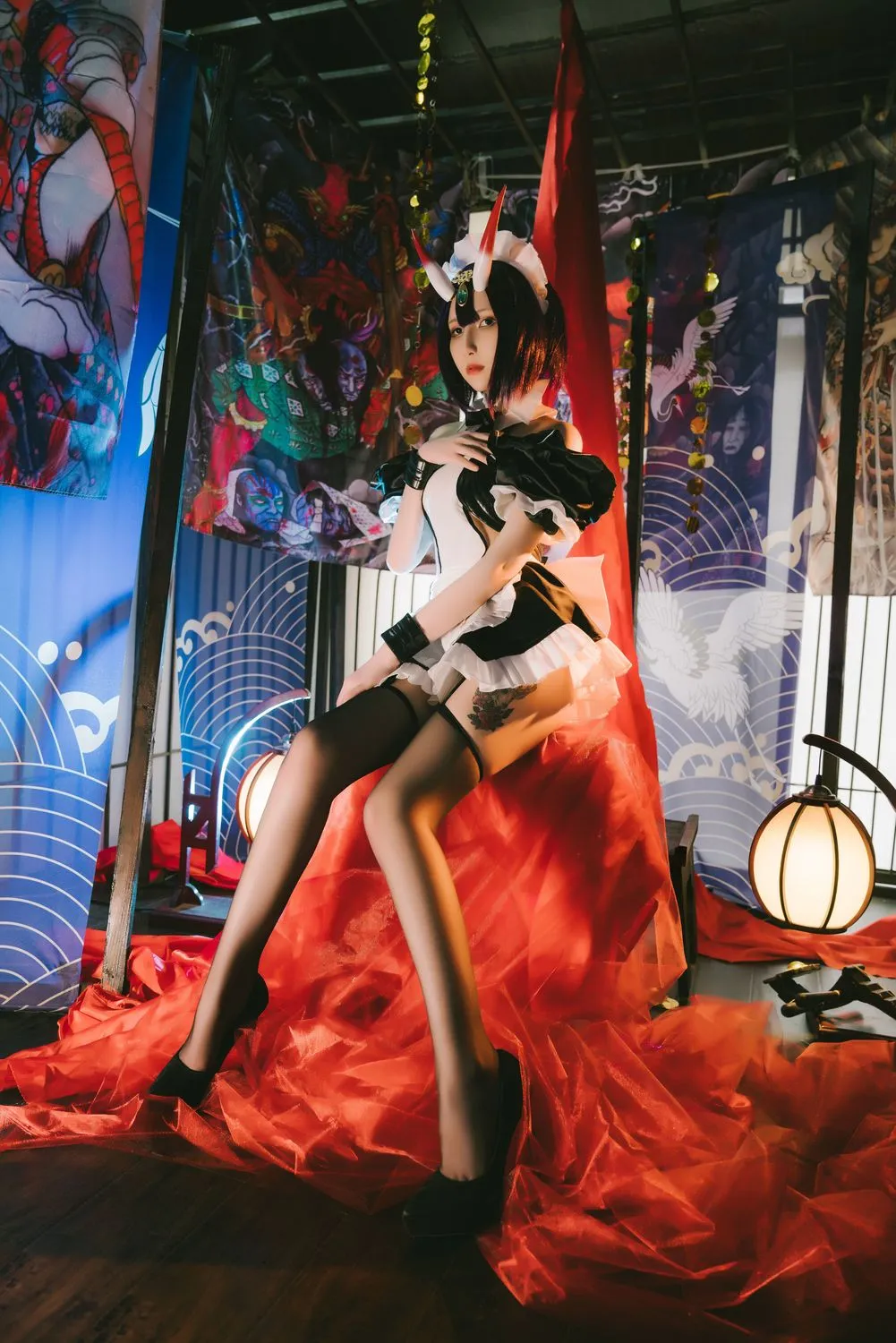 图片[2]-No.001-酒吞童子女仆 [42P]-coswz-cos王者