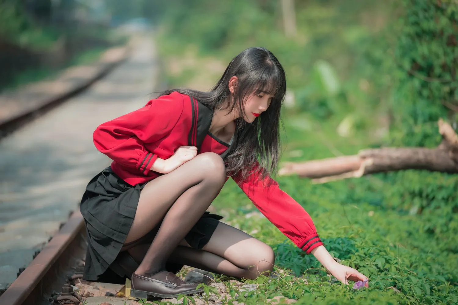 图片[2]-No.001-铁轨成片 [47P]-coswz-cos王者