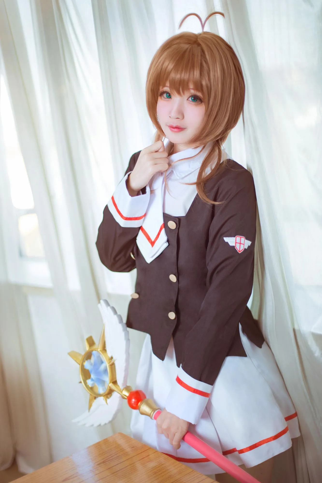 图片[4]-No.001-魔卡少女 木之本樱 JK制服 [9P]-coswz-cos王者