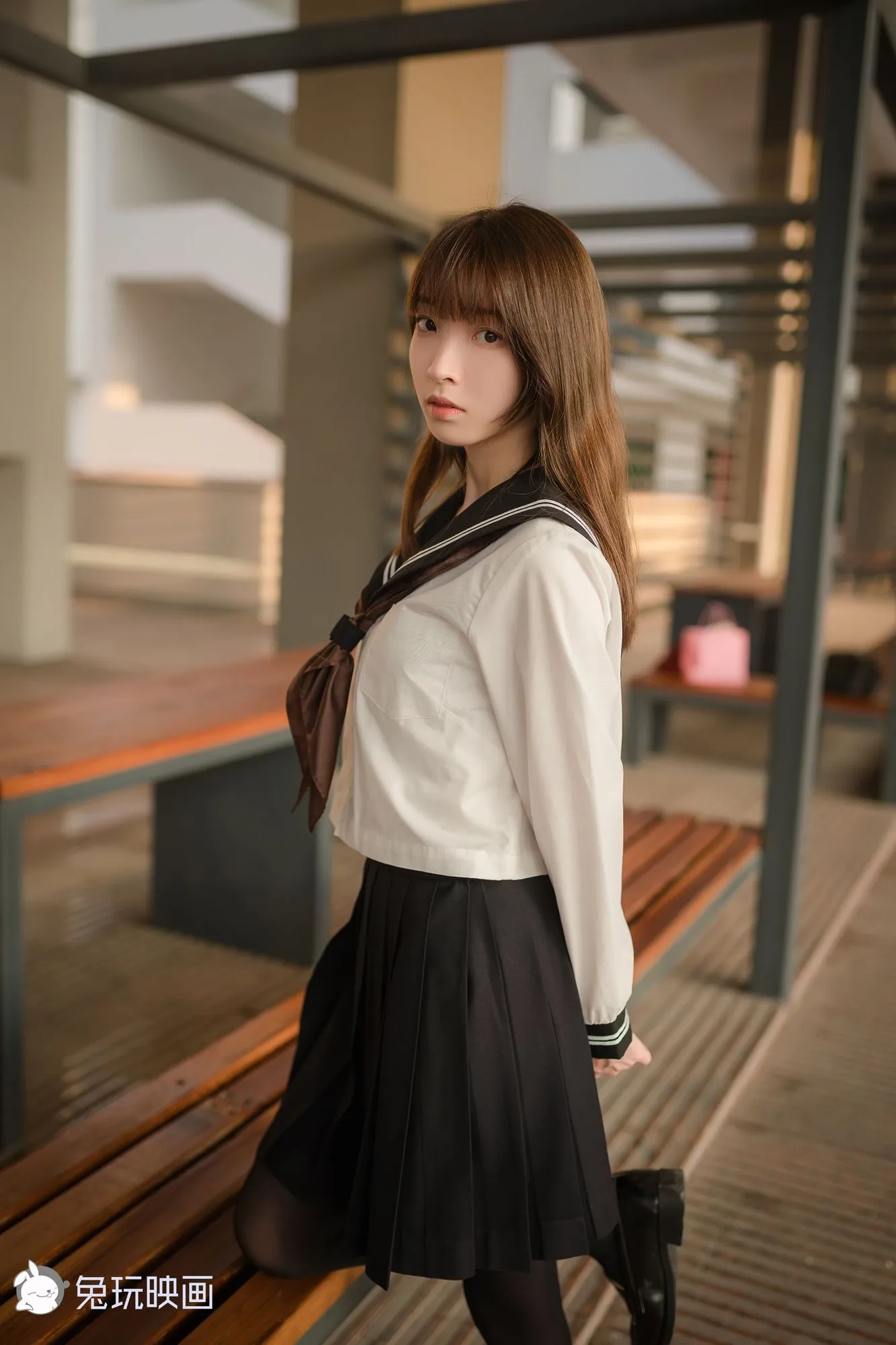 图片[2]-No.001-黄昏里的JK [39P]-coswz-cos王者