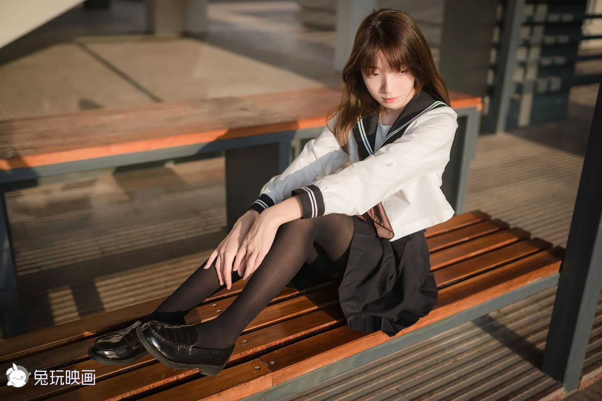 图片[4]-No.001-黄昏里的JK [39P]-coswz-cos王者
