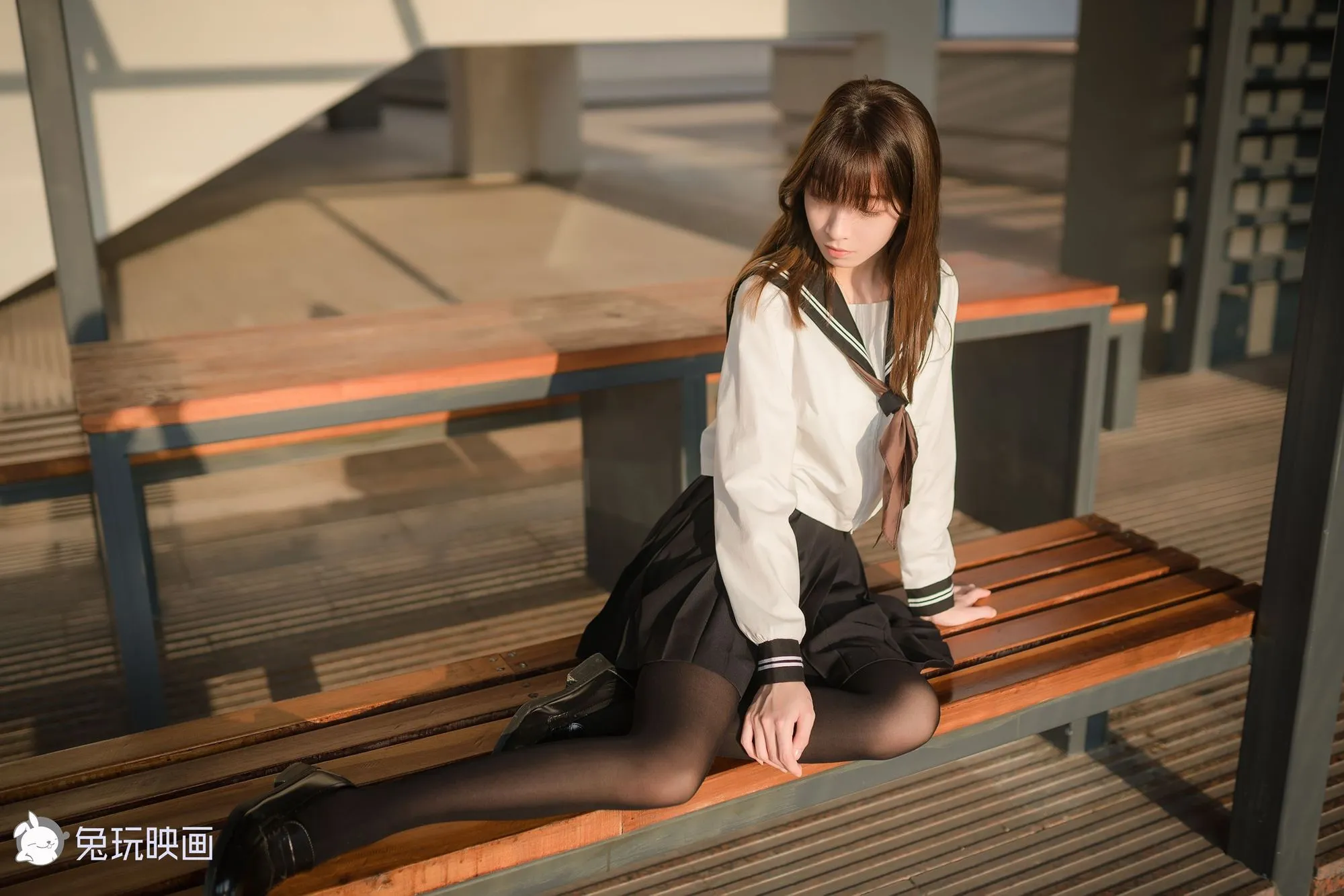 图片[6]-No.001-黄昏里的JK [39P]-coswz-cos王者