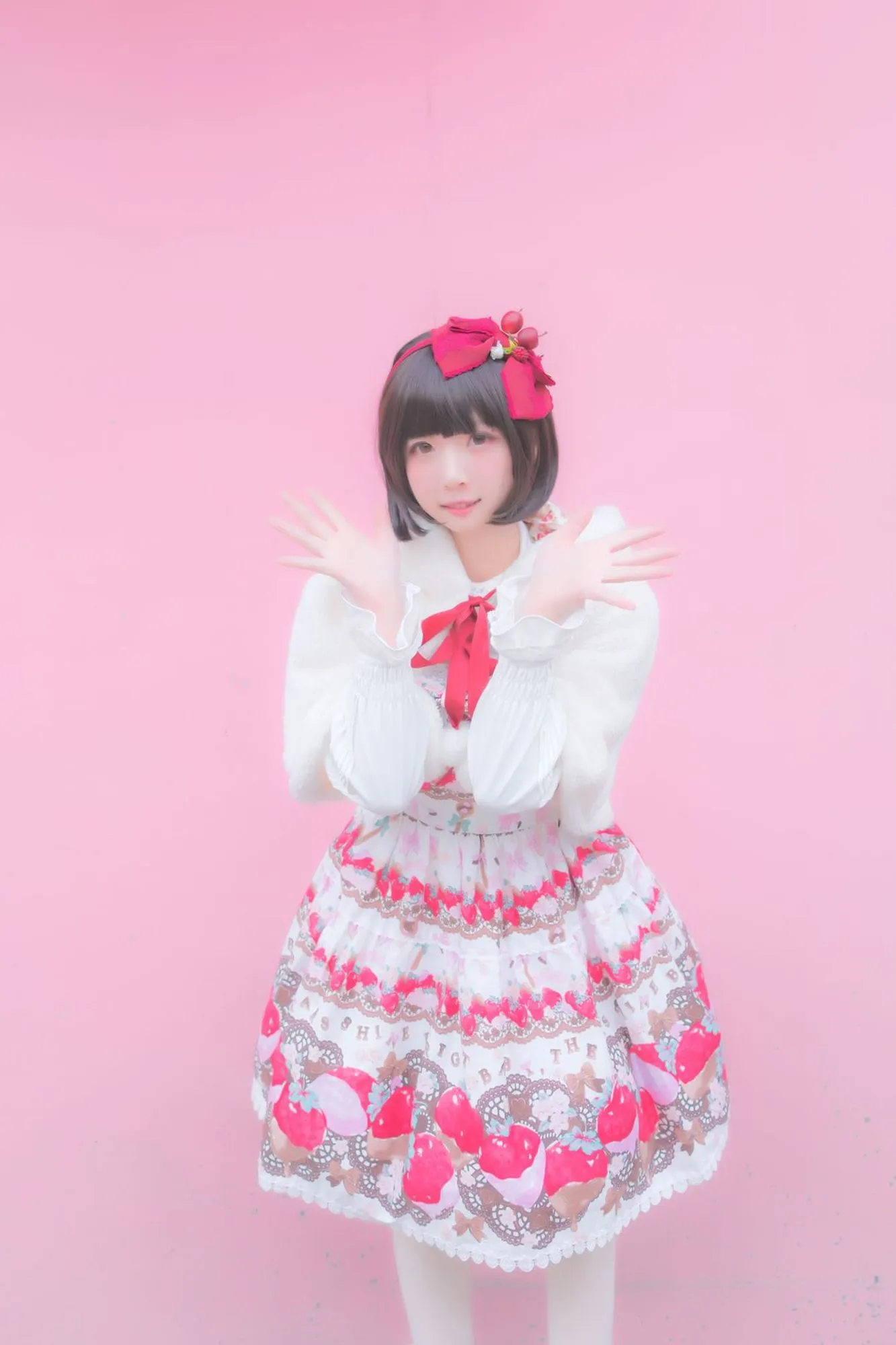 图片[3]-No.001-Lolita草莓 [4P]-coswz-cos王者