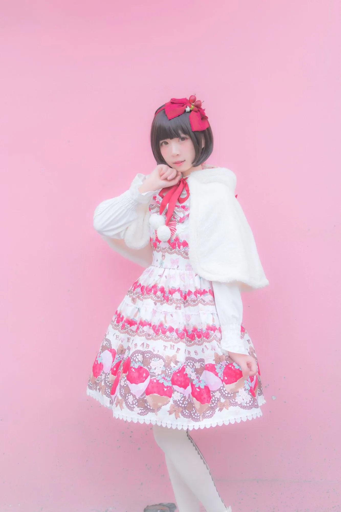 图片[2]-No.001-Lolita草莓 [4P]-coswz-cos王者