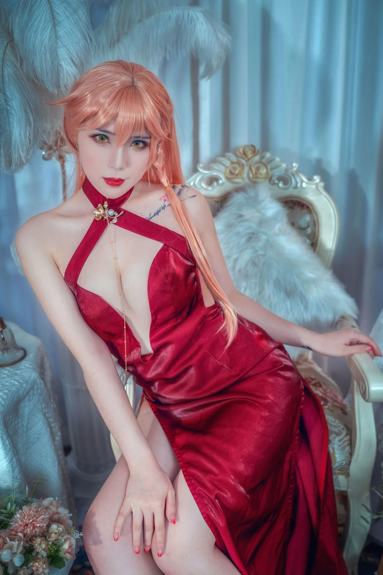 图片[4]-No.001-Ots14 礼服 [16P]-coswz-cos王者