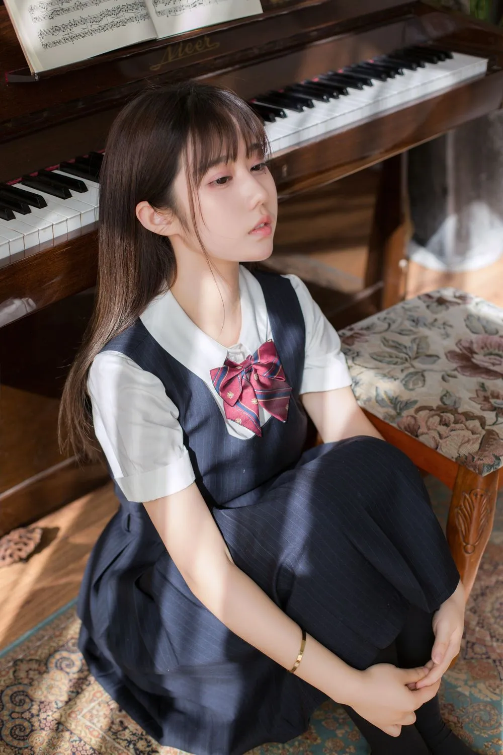 图片[3]-No.002-不知梦 制服 [38P]-coswz-cos王者