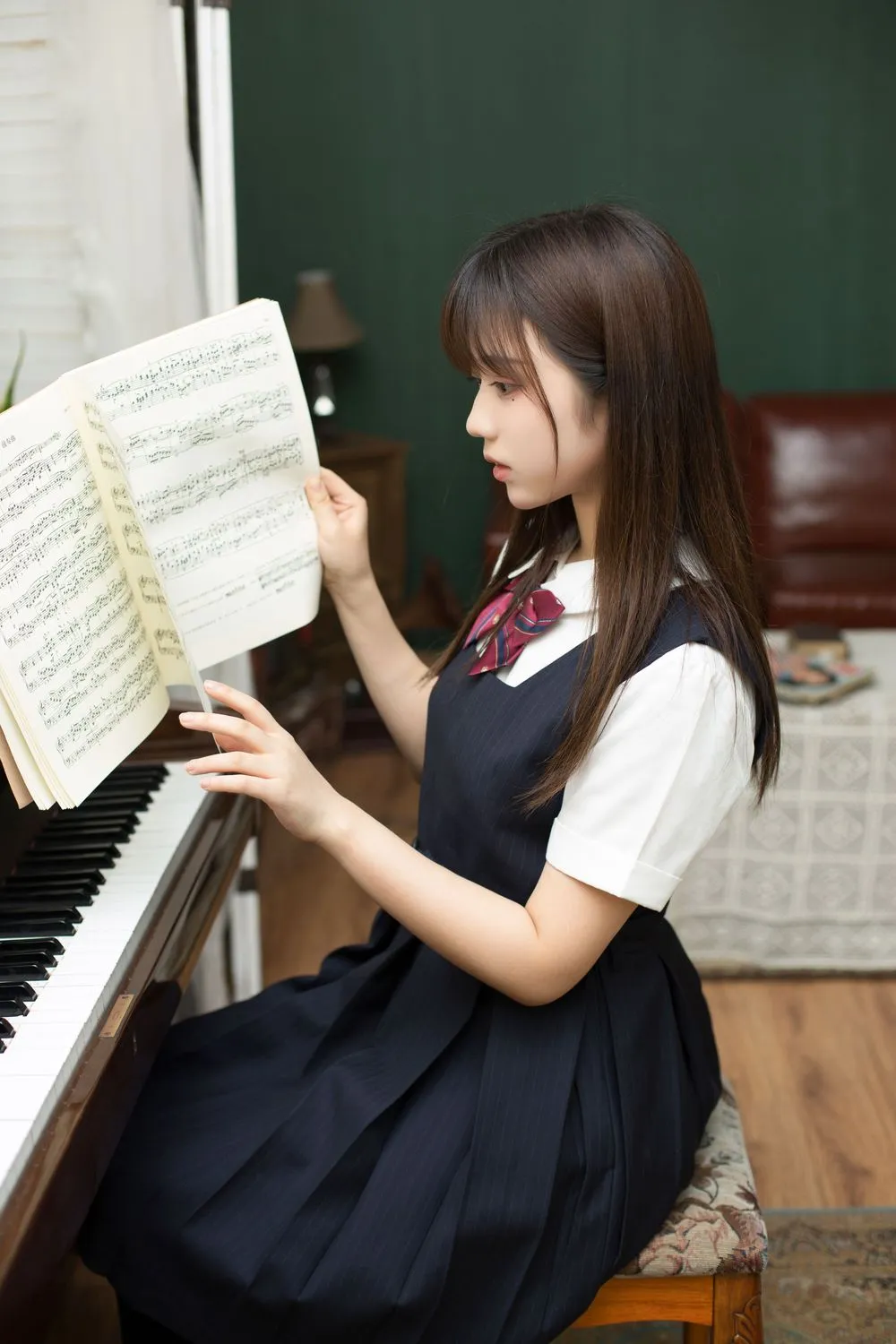 图片[4]-No.002-不知梦 制服 [38P]-coswz-cos王者