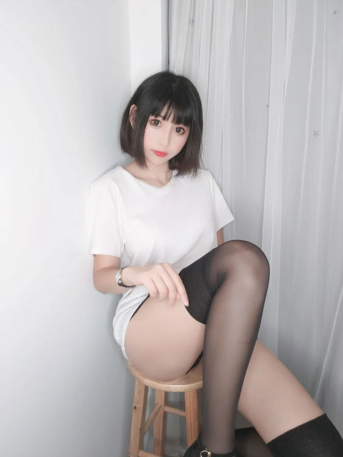 图片[3]-No.002-白色T恤 [27P 1V]-coswz-cos王者