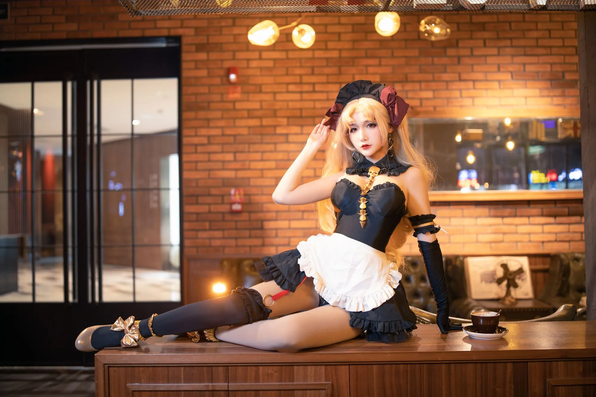 图片[3]-No.002-艾蕾女仆 [21P]-coswz-cos王者