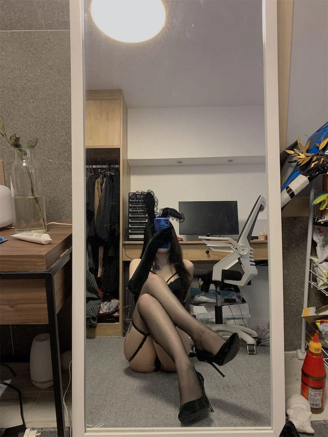 图片[4]-No.002-黑兔女郎 [48P]-coswz-cos王者