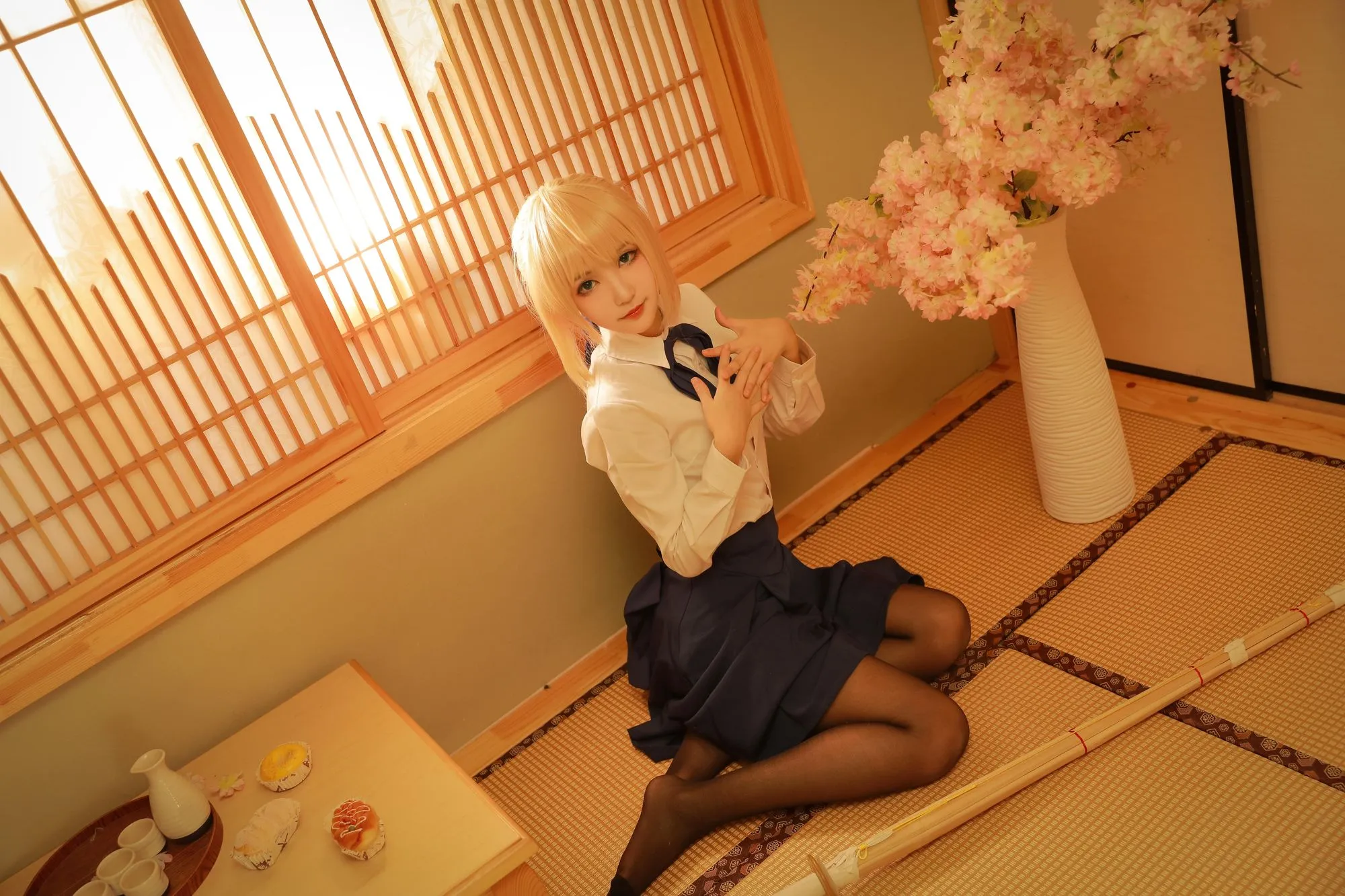 图片[2]-No.002-saber常服 [9P]-coswz-cos王者