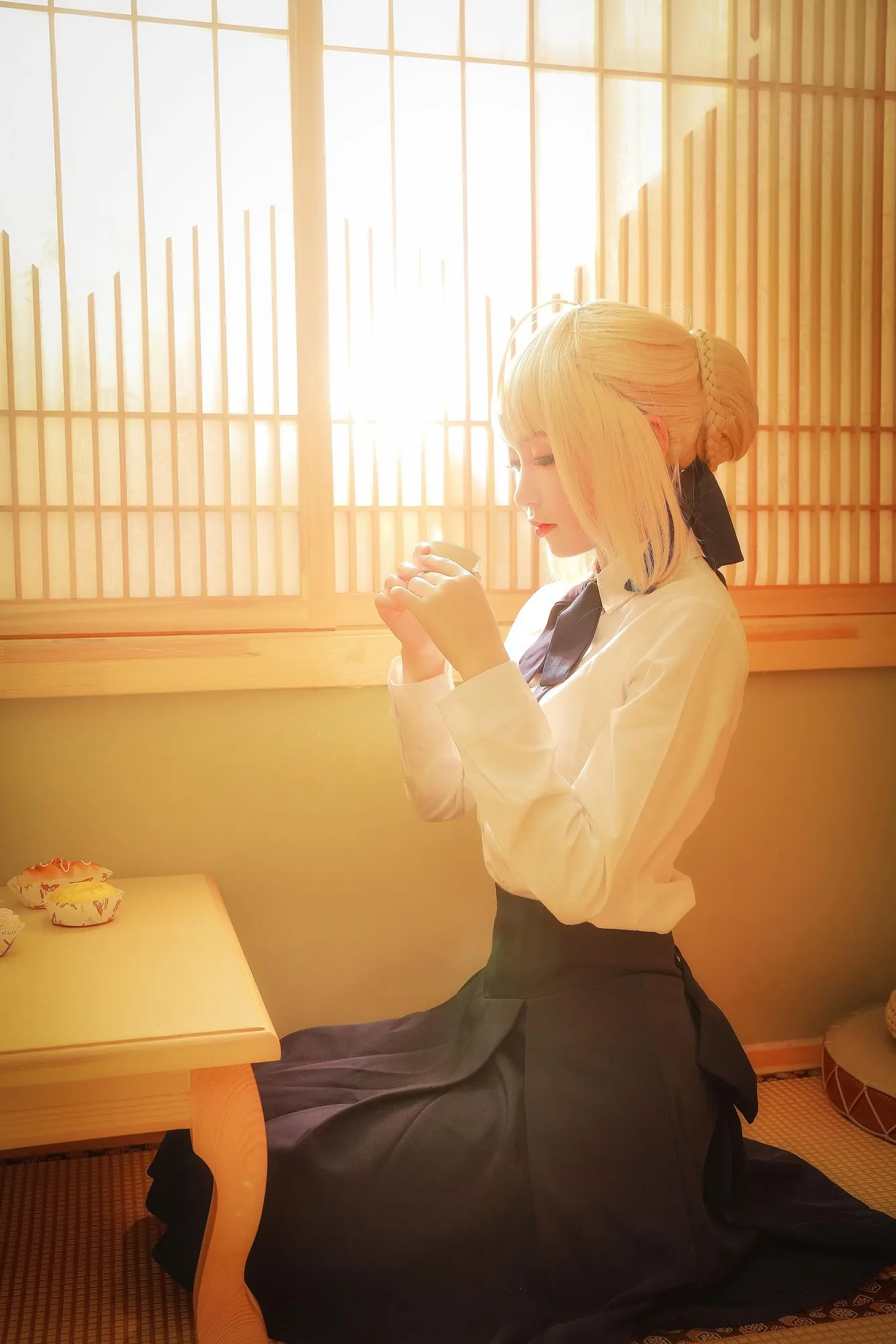 图片[3]-No.002-saber常服 [9P]-coswz-cos王者
