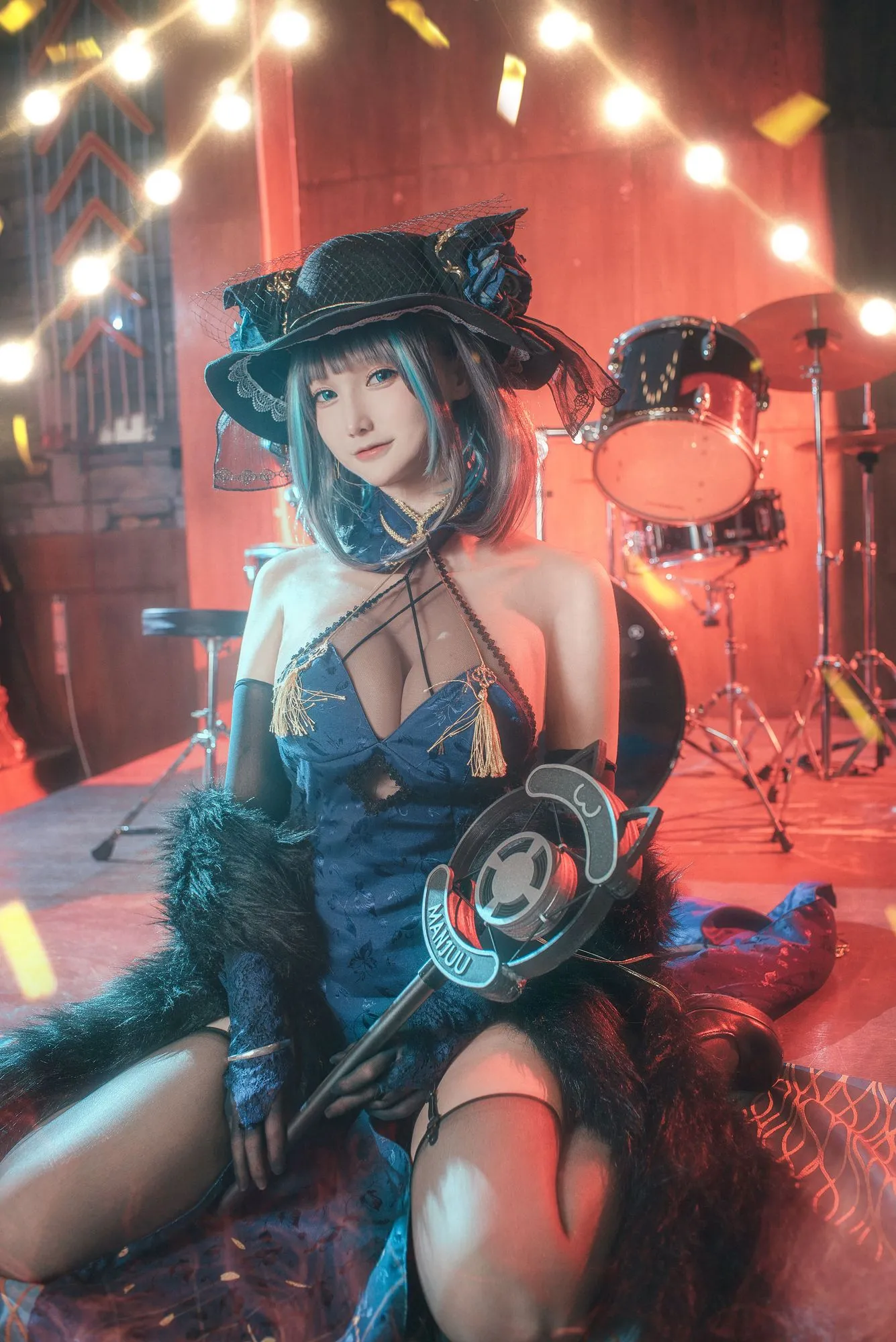 图片[5]-No.003-柴郡旗袍 [22P]-coswz-cos王者