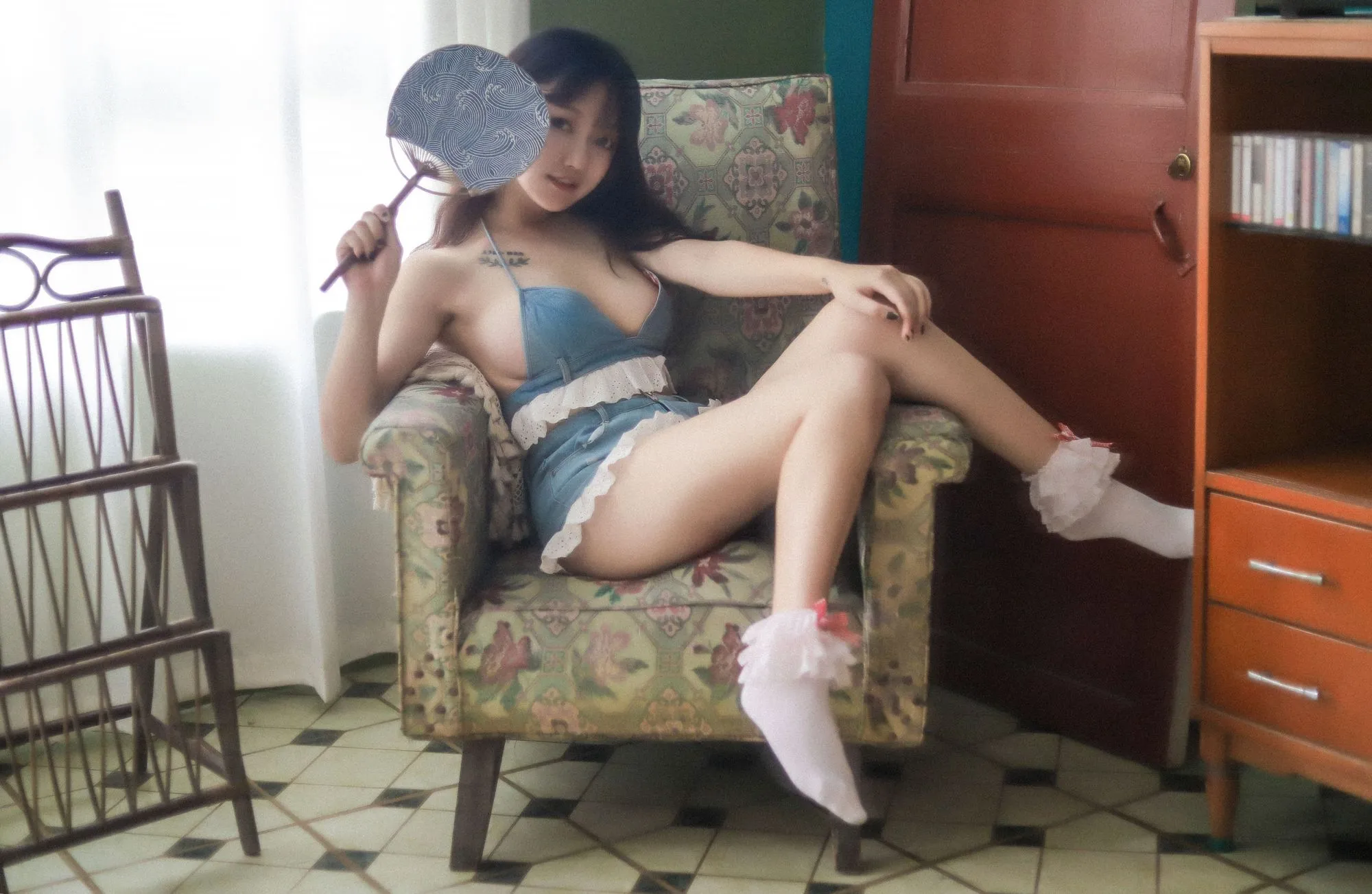 No.003-桃子听蝉 [22P]-图妖社