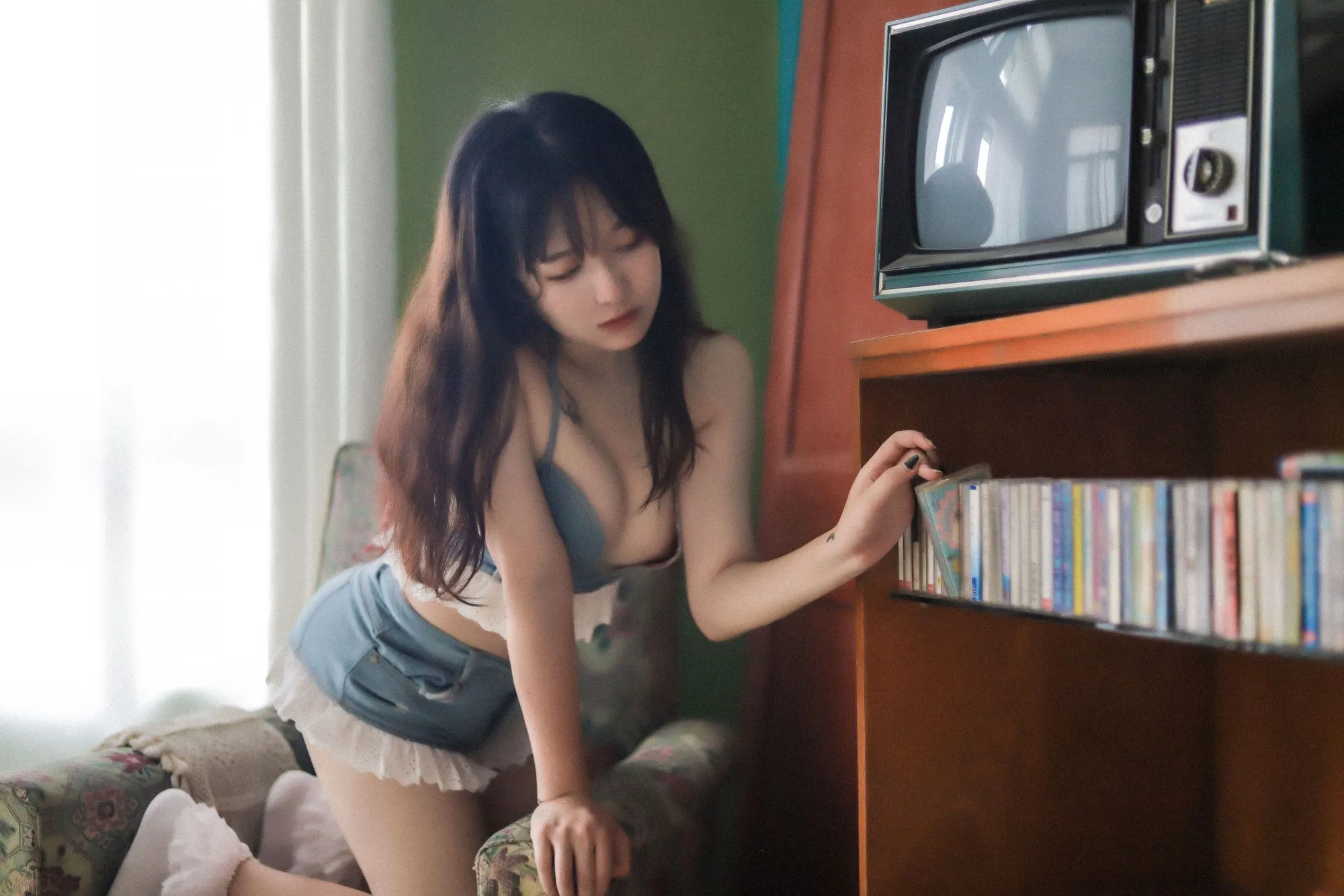 图片[2]-No.003-桃子听蝉 [22P]-coswz-cos王者