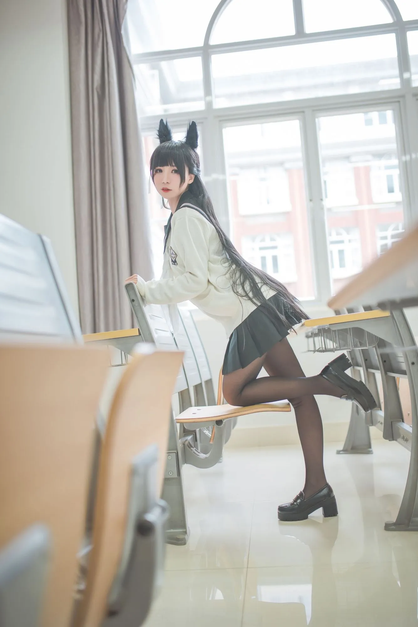 No.003-碧蓝航线 爱宕JK [9P]-图妖社