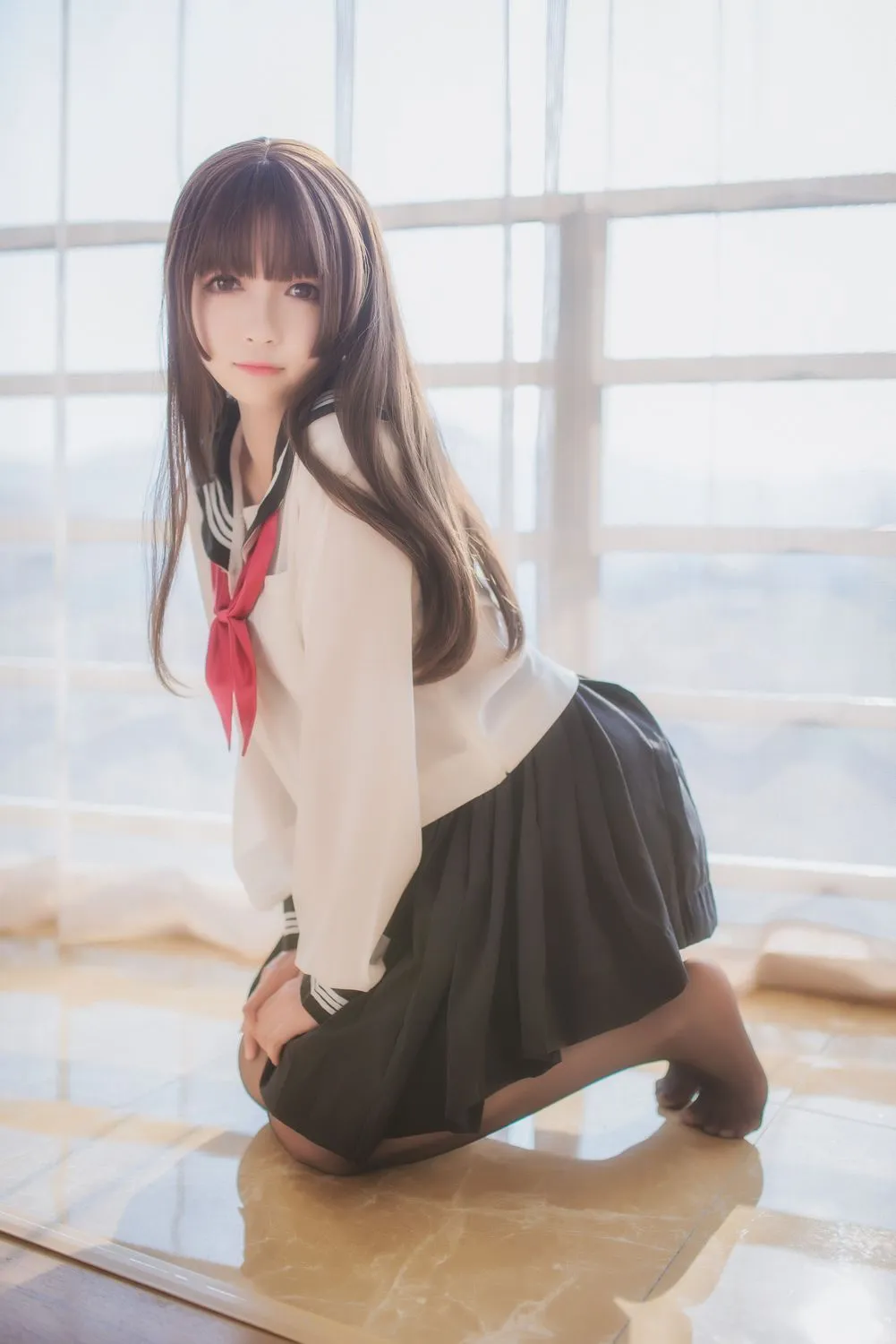 No.003-黑丝水手服 [37P]-图妖社