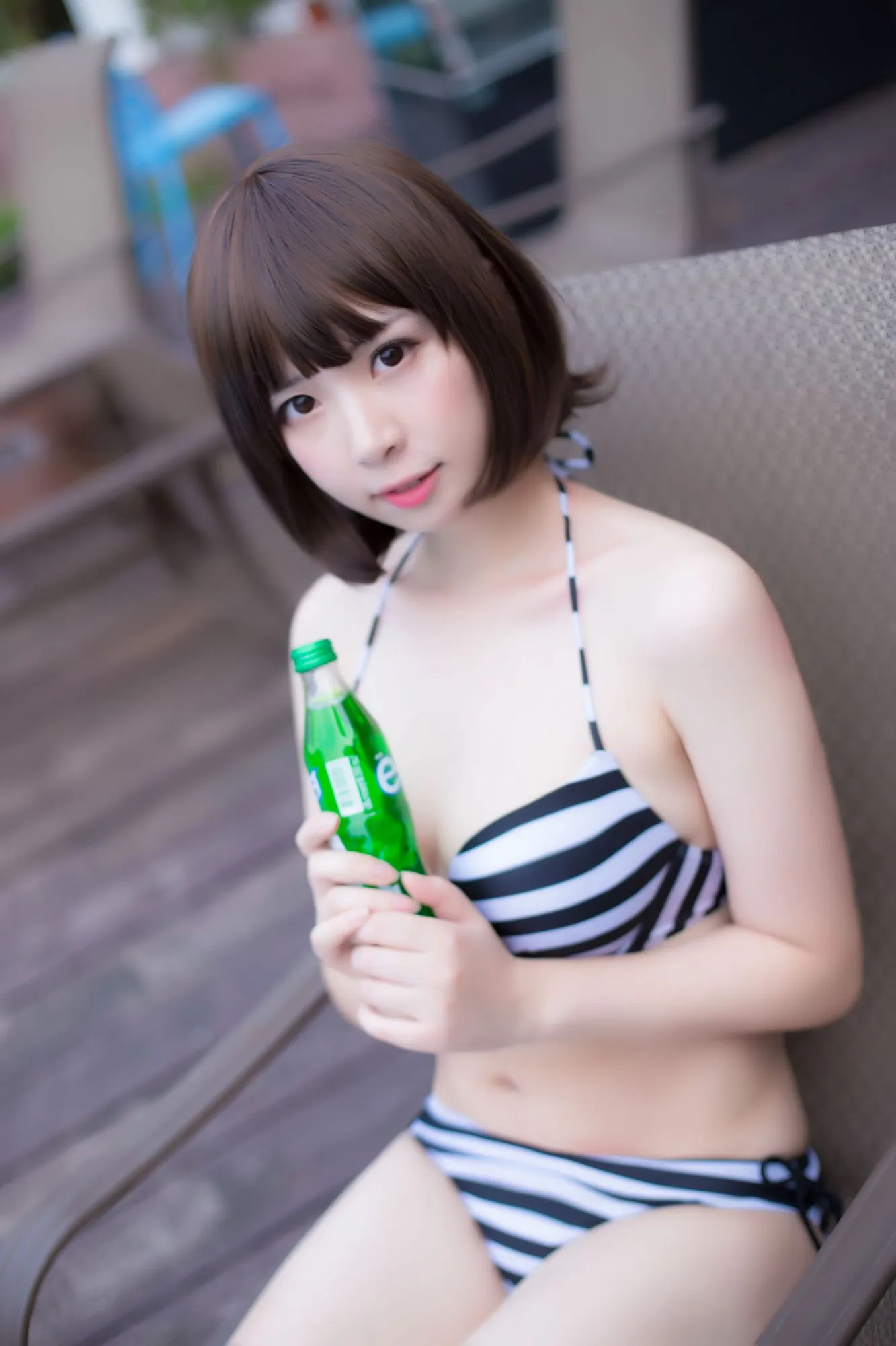 图片[5]-No.004-加藤惠 泳装 [12P]-coswz-cos王者