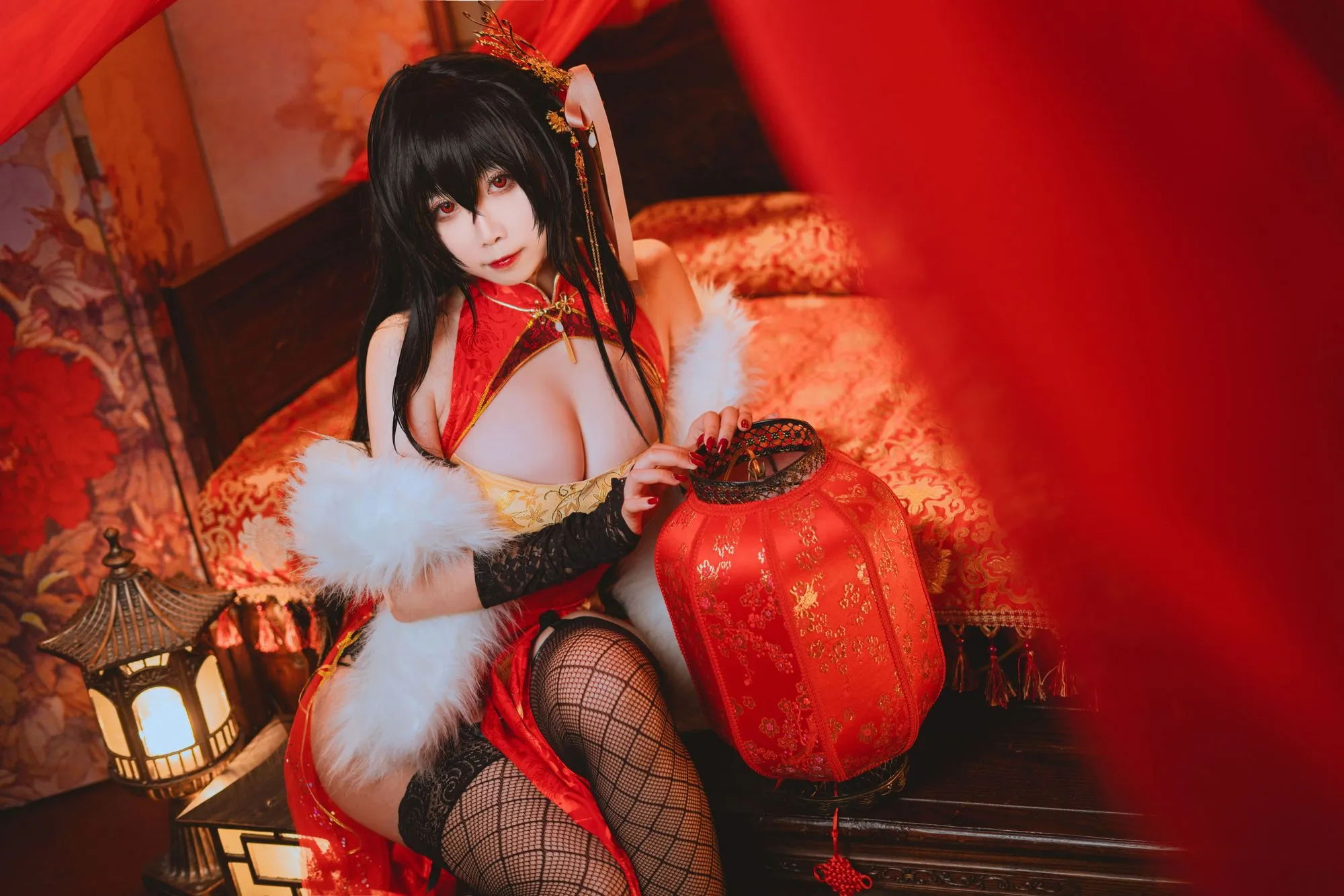 图片[2]-No.004-大凤旗袍 [10P]-coswz-cos王者