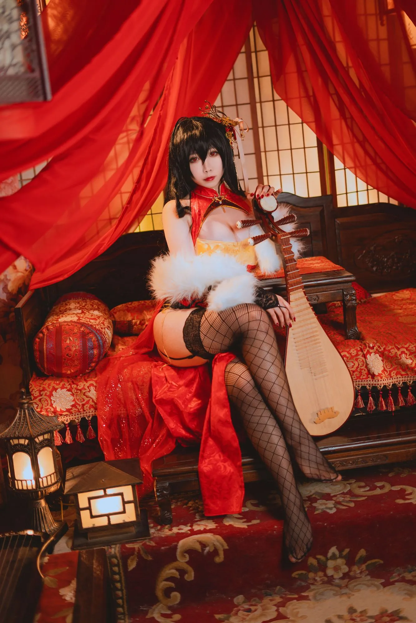 图片[3]-No.004-大凤旗袍 [10P]-coswz-cos王者