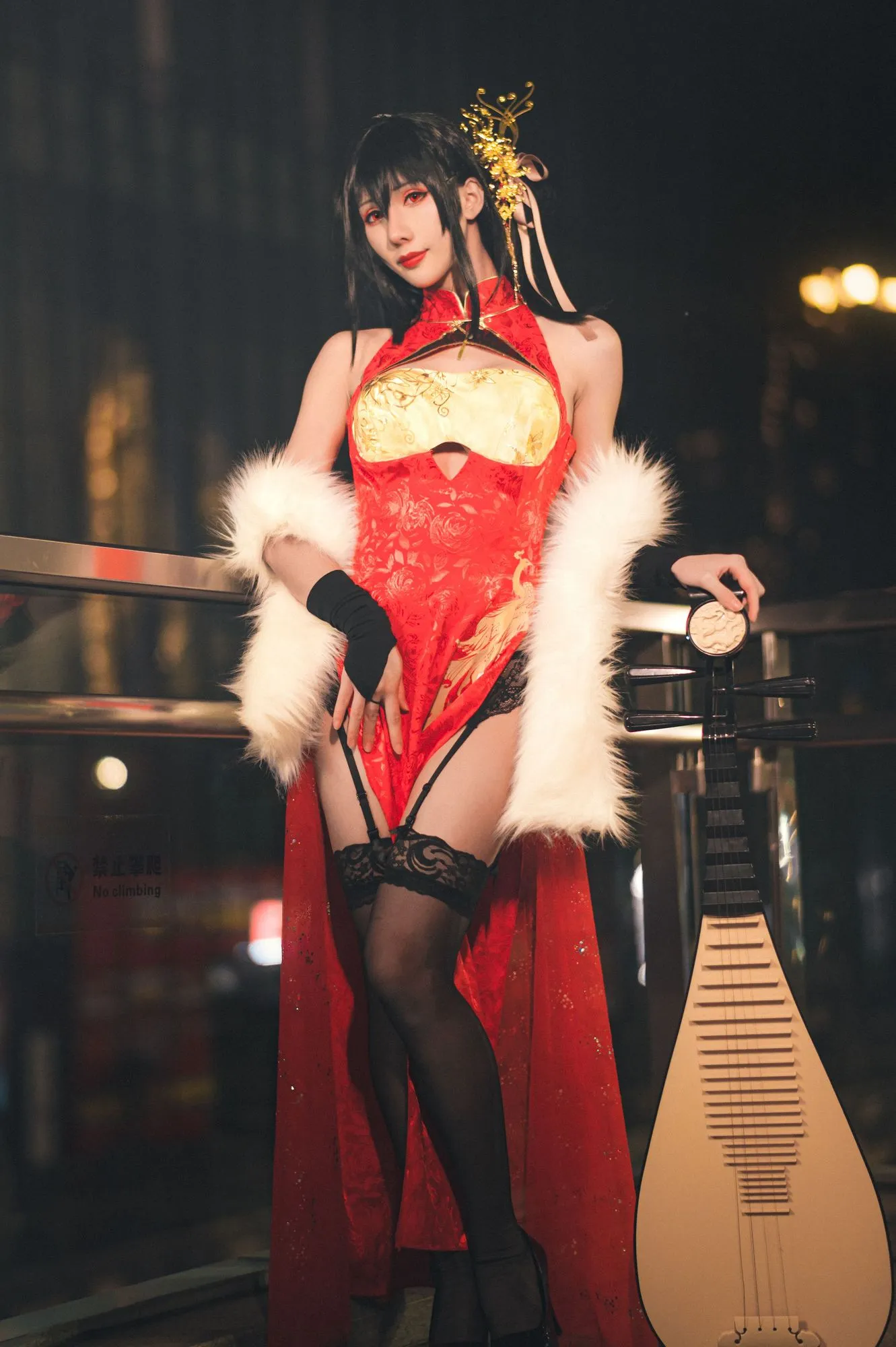 图片[2]-No.004-大凤旗袍 [27P]-coswz-cos王者