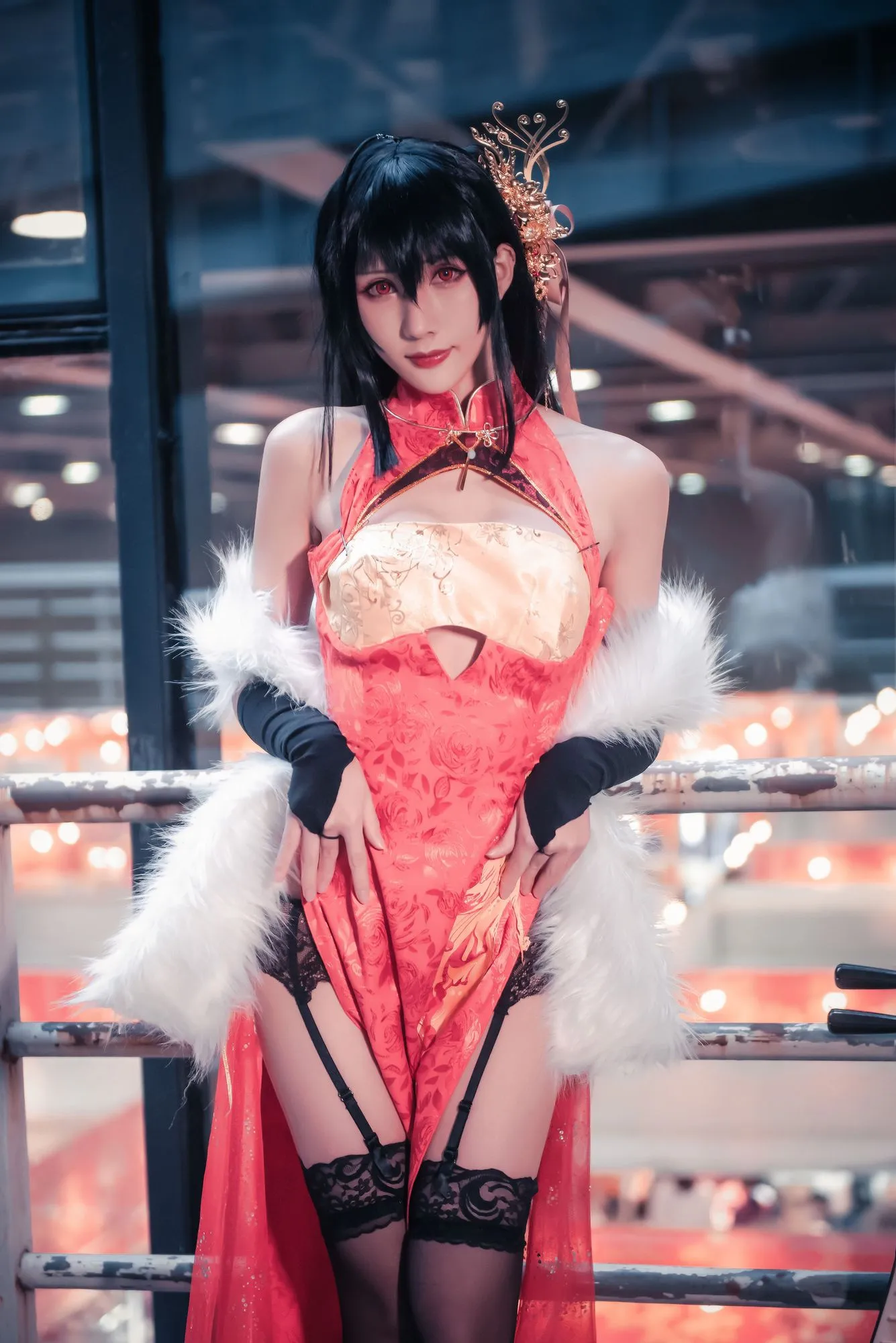 图片[4]-No.004-大凤旗袍 [27P]-coswz-cos王者