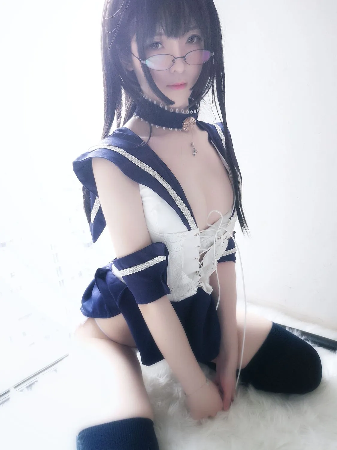 图片[5]-No.004-武士刀与水手服 [20P]-coswz-cos王者
