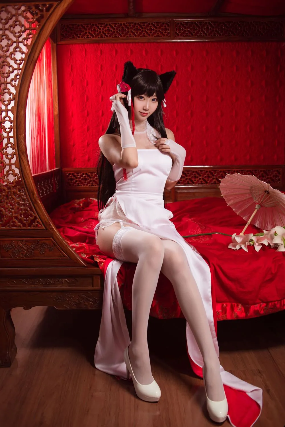 图片[5]-No.004-獒犬旗袍 [20P]-coswz-cos王者