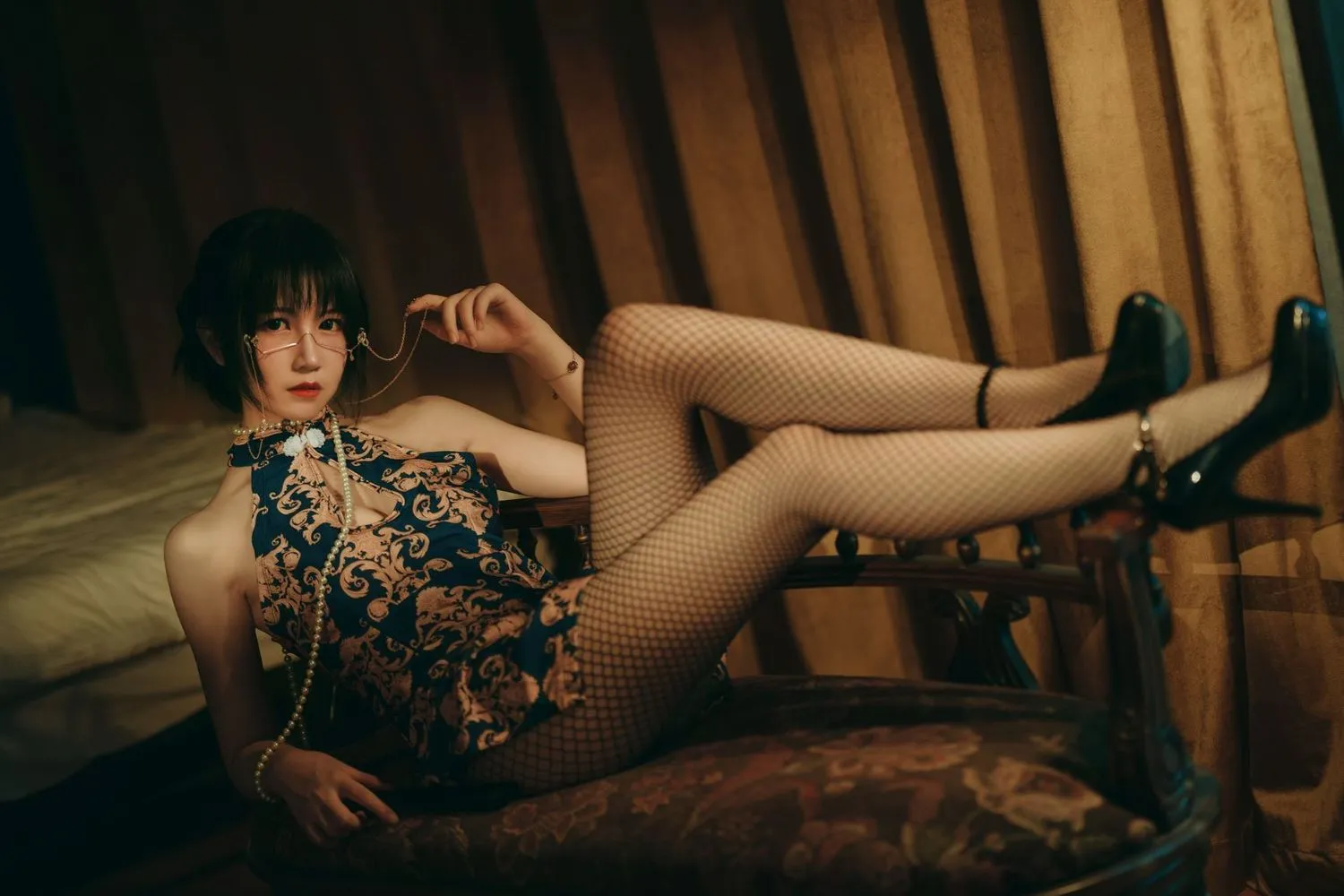图片[5]-No.004-短旗袍 [37P]-coswz-cos王者