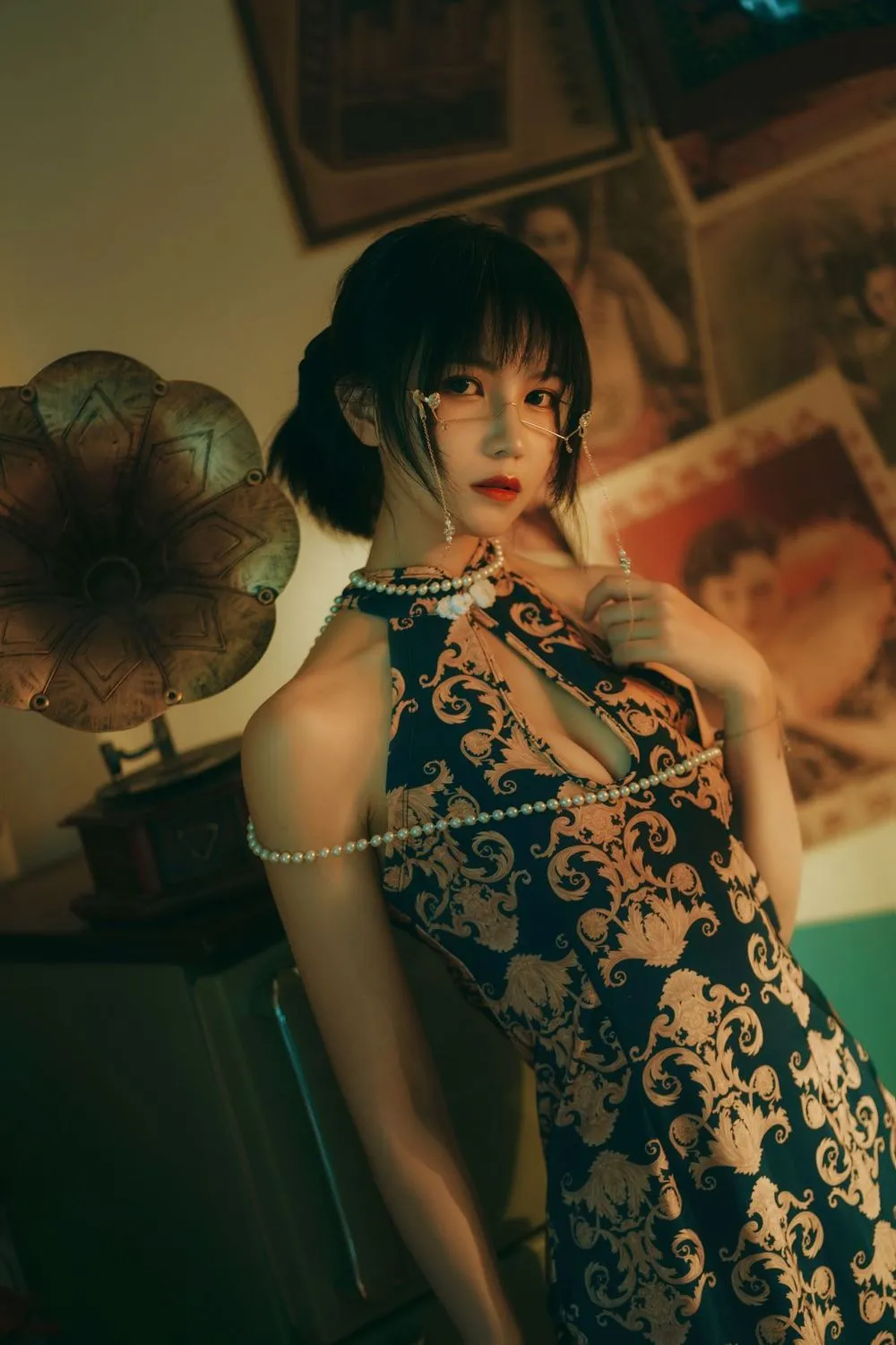 图片[4]-No.004-短旗袍 [37P]-coswz-cos王者