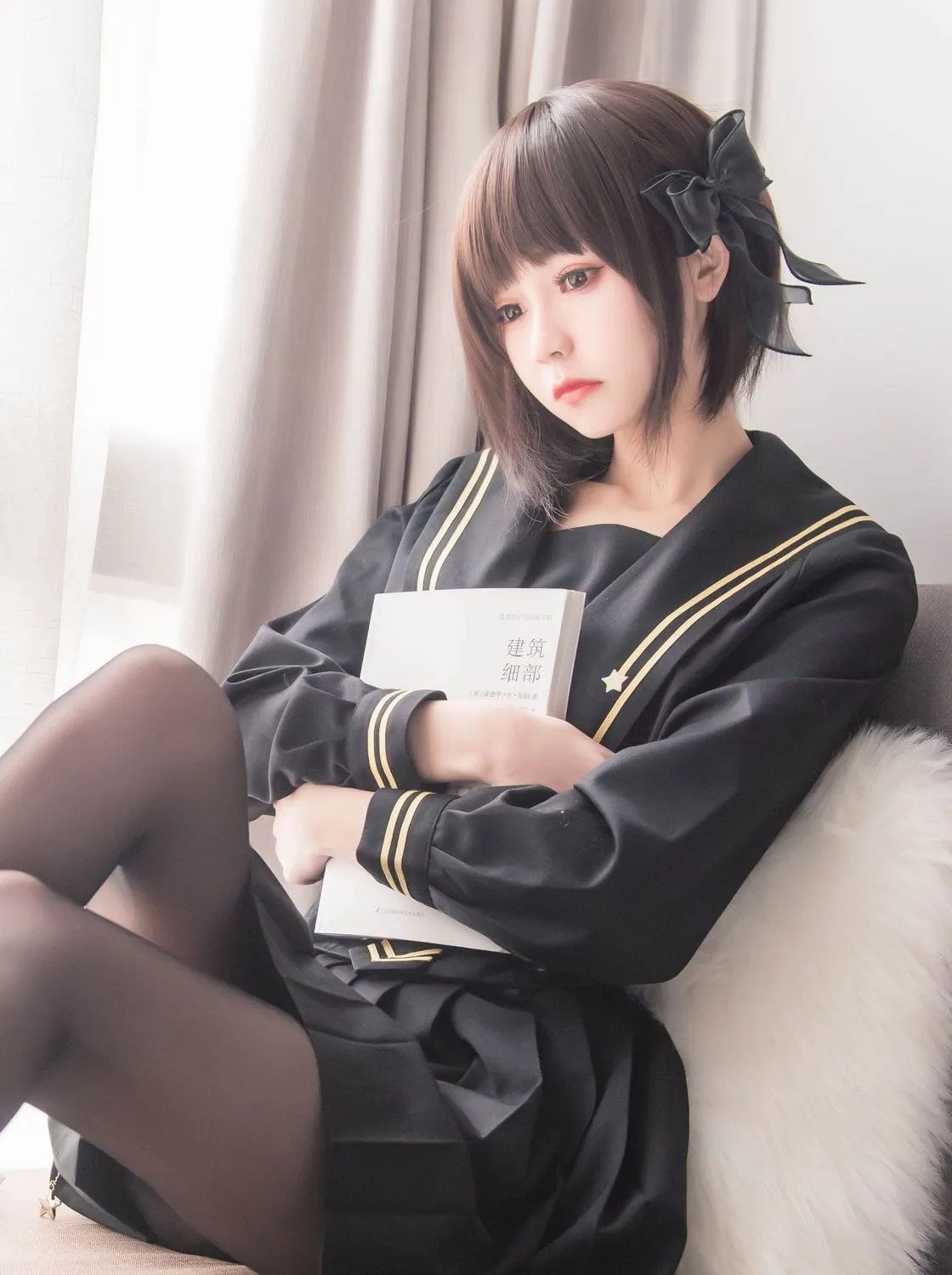 No.004-窗台制服 [19P]-图妖社