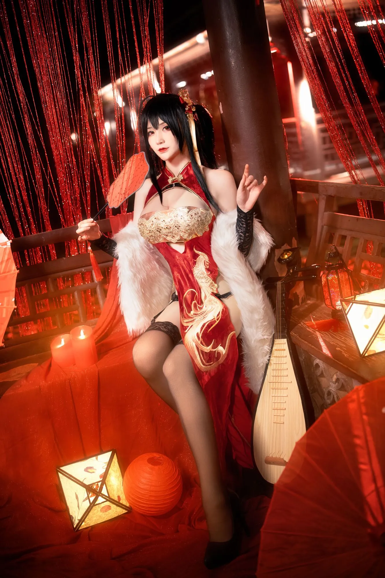 图片[3]-No.005-大凤旗袍 [14P]-coswz-cos王者