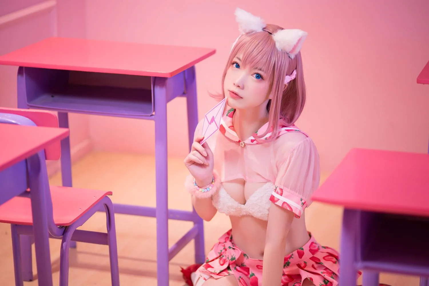 No.005-草莓蛋糕猫 [11P]-图妖社