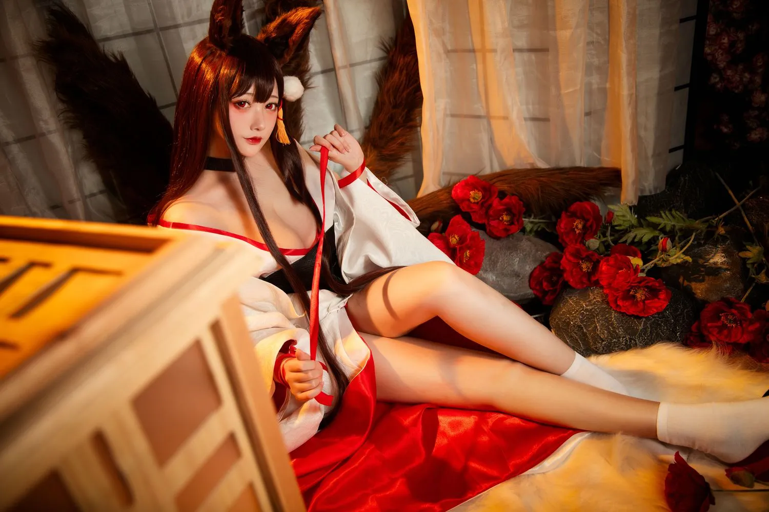 图片[3]-No.005-赤城 白 无垢 [20P]-coswz-cos王者