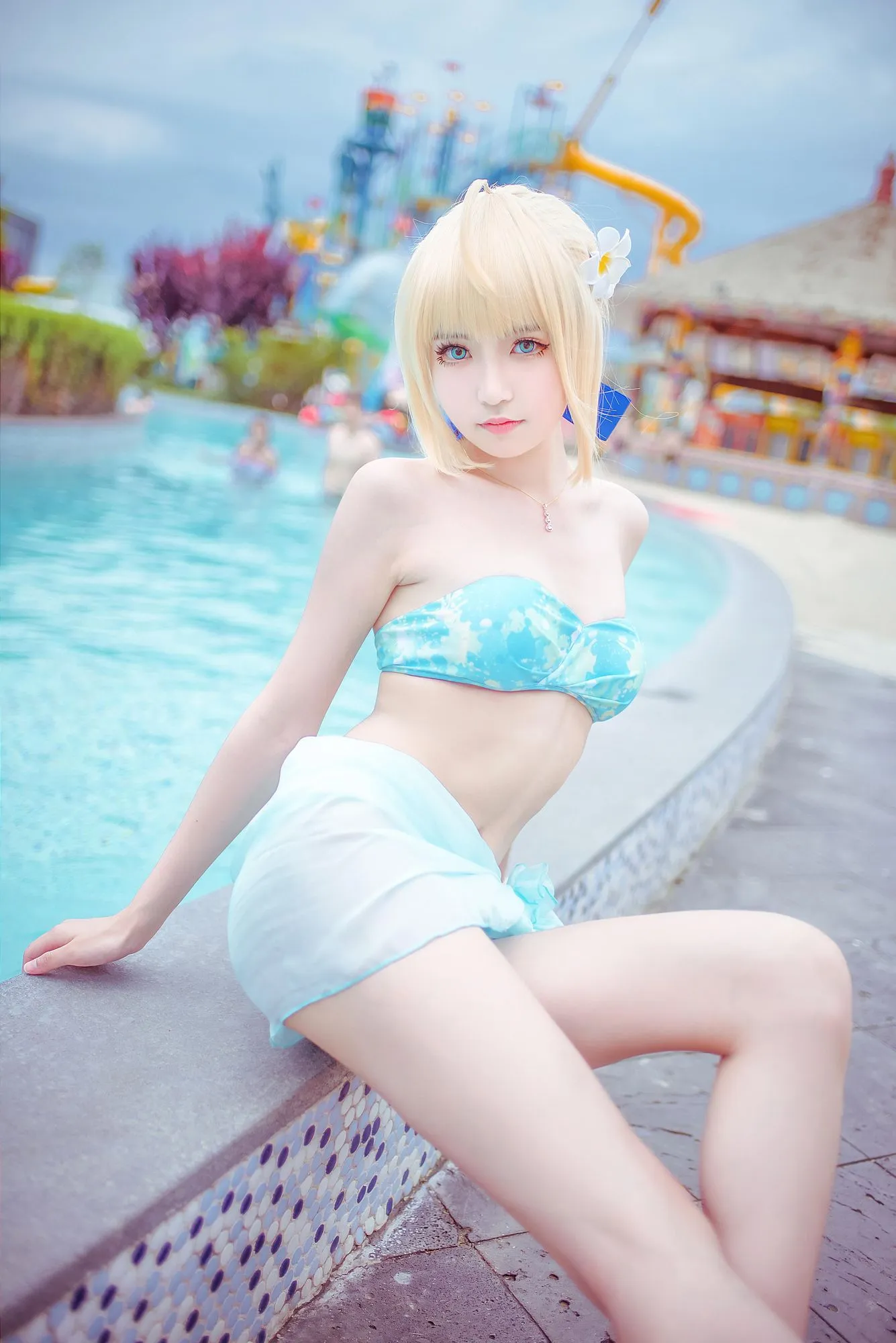 No.005-阿尔托莉雅 泳装 [14P]-图妖社